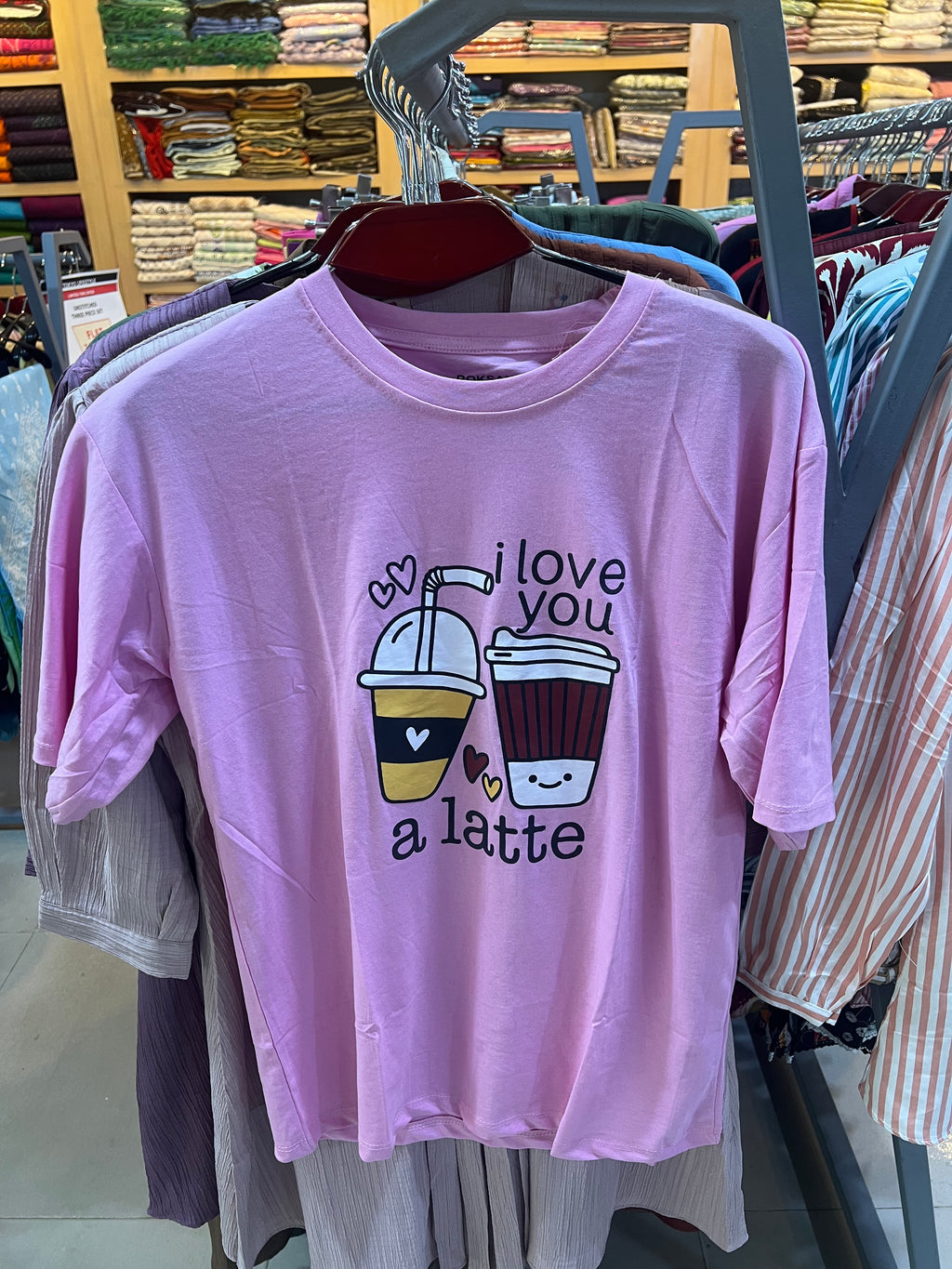 Premium Ladies Graphic T-Shirt LD101 — Bubblegum Pink