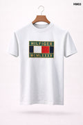 Signature Flag Logo T-Shirt –White HM03