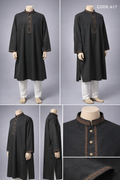Luxury embroidery Panjabi with premium finish 617