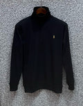 Luxury Winterwear High-GSM Turtleneck-Black