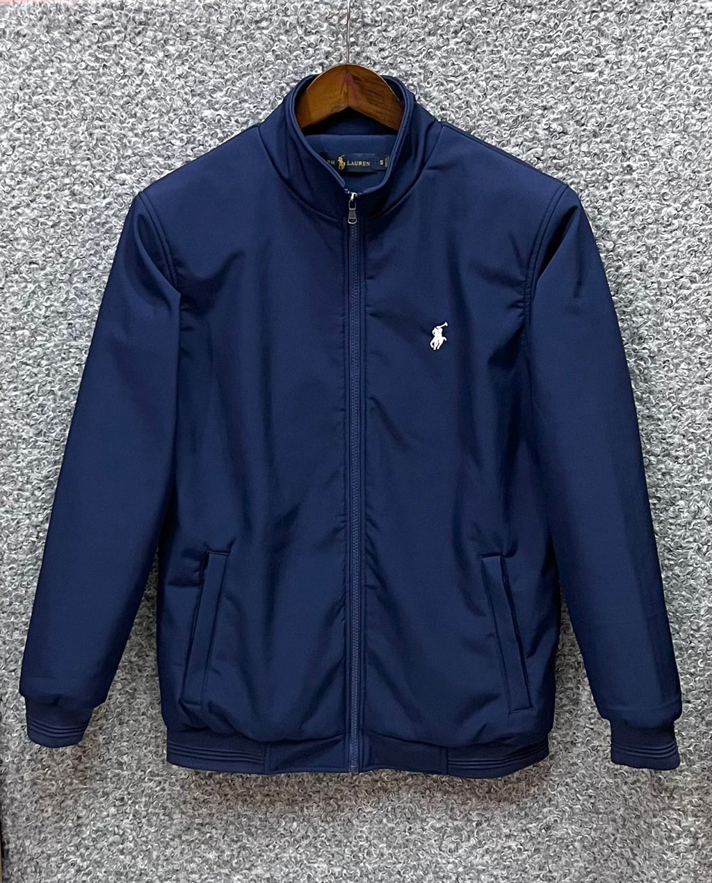Premium Heavy Winter Jacket with Removable Hoody Navy