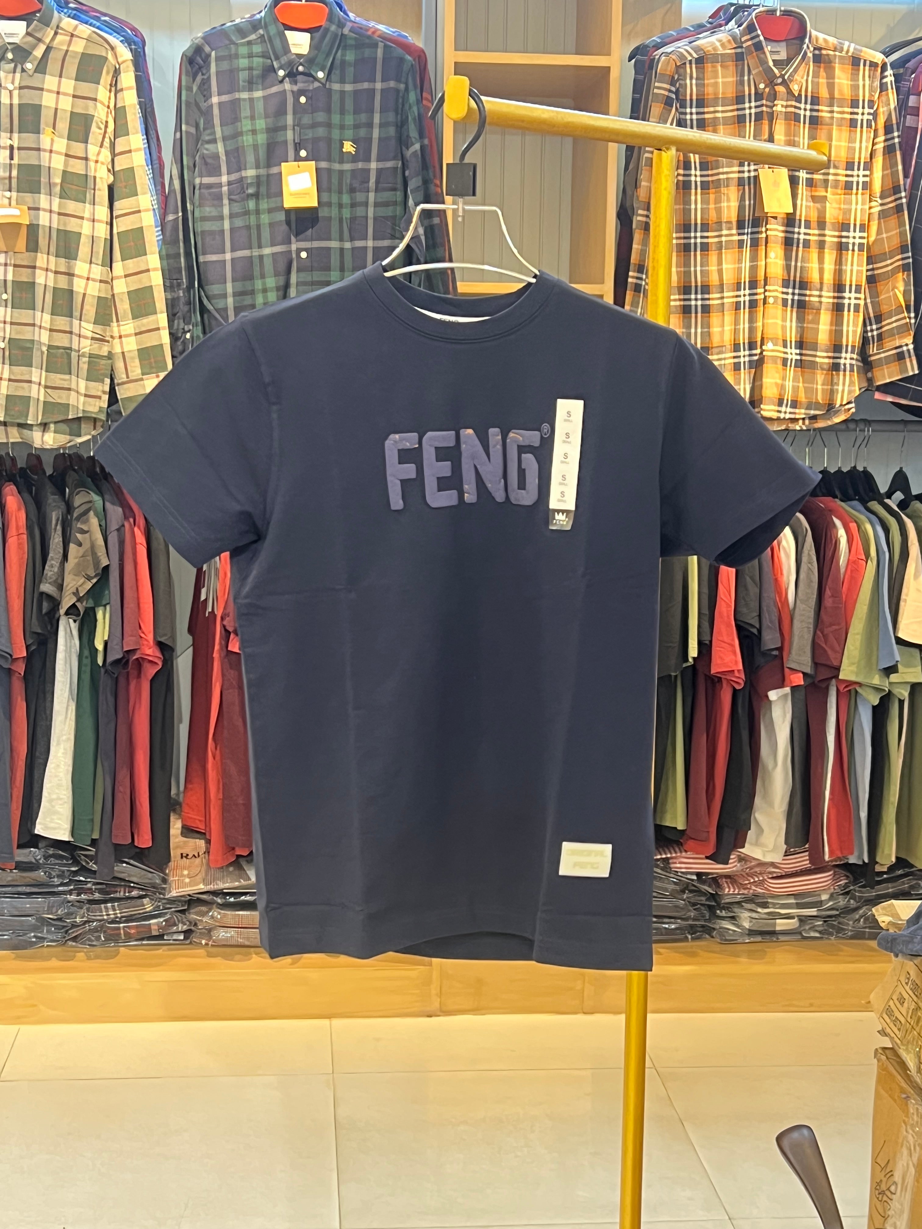 Gatsby Typography Printed T-Shirt for Men – Premium Cotton Regular Fit - 1426 C- NAVY