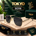 Premium Square Metal Sunglasses – SG116