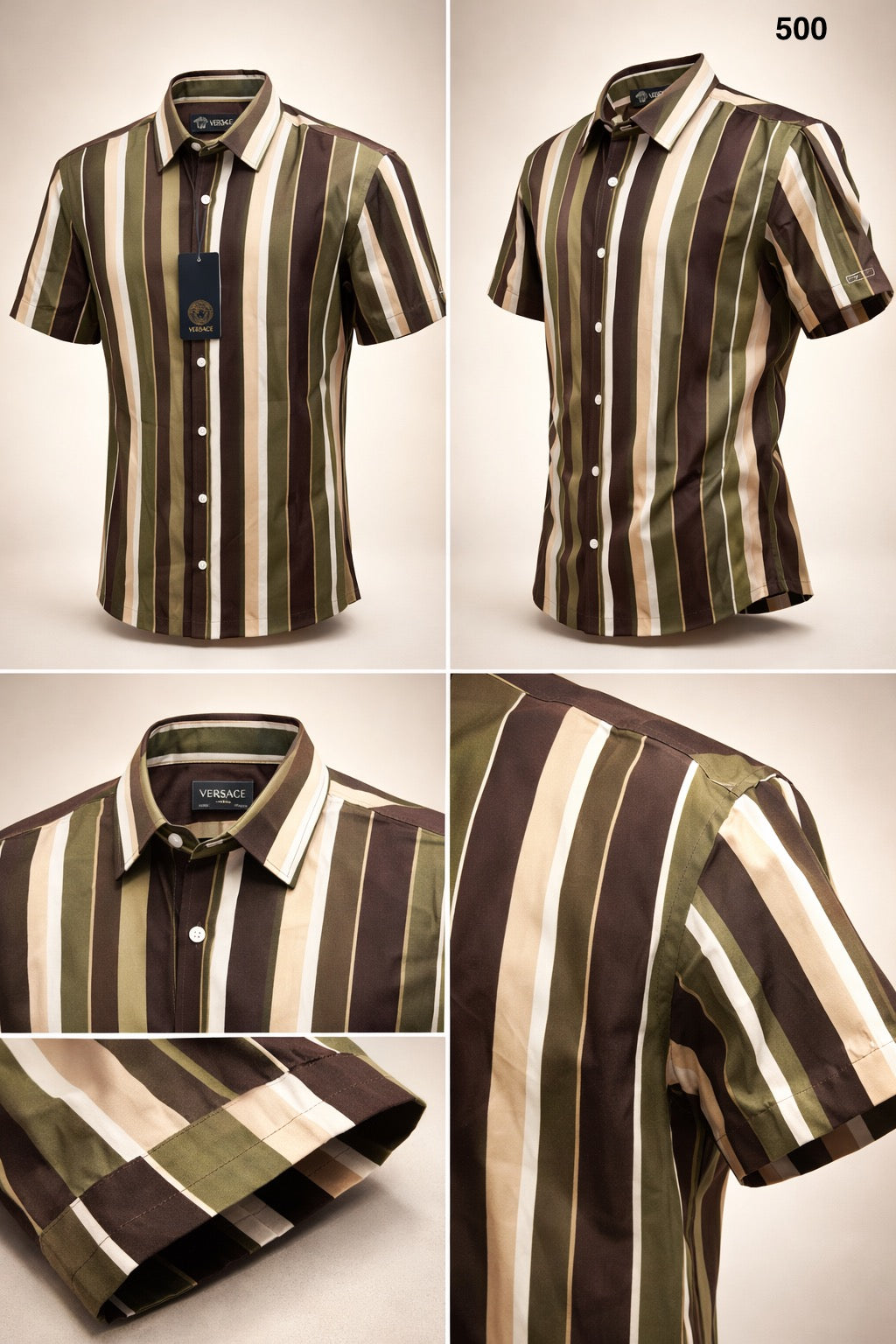 Classic Hawaiian Stripe Shirt HPS 500