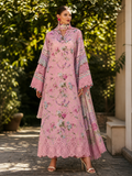 Luxury Digital Printed Lawn Three Piece Set -C275