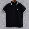 Premium Ultra Heavyweight Polo T-Shirt FPPL Black-C88