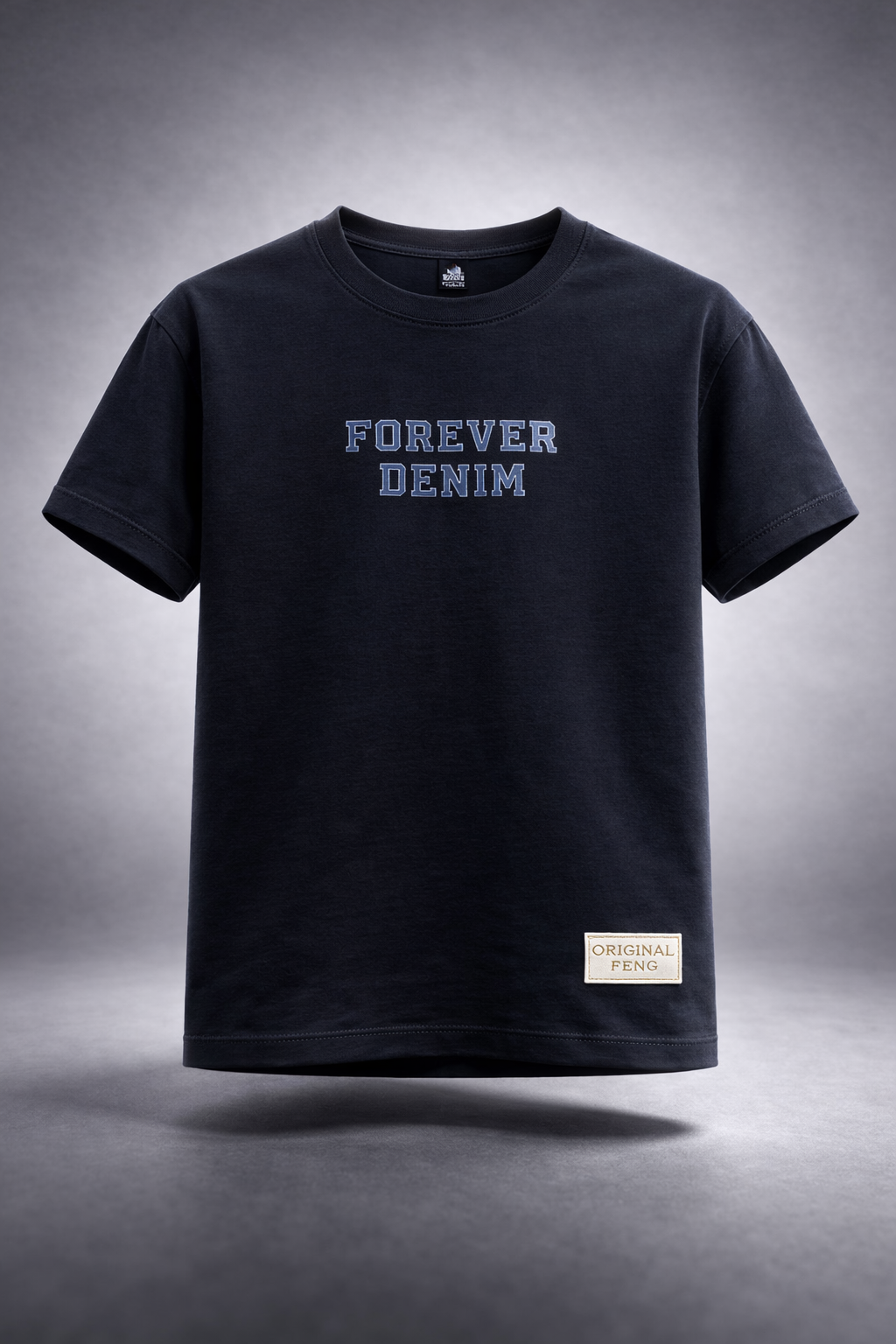 Gatsby Oversized T-Shirt for Men – Premium Stretch Cotton 1404 Black