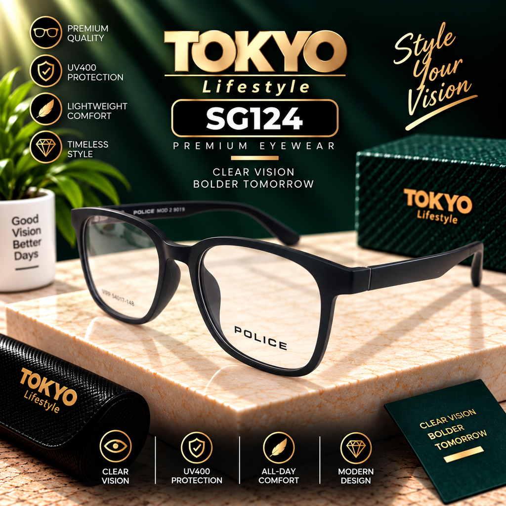 Premium Square Optical Eyeglasses – SG124
