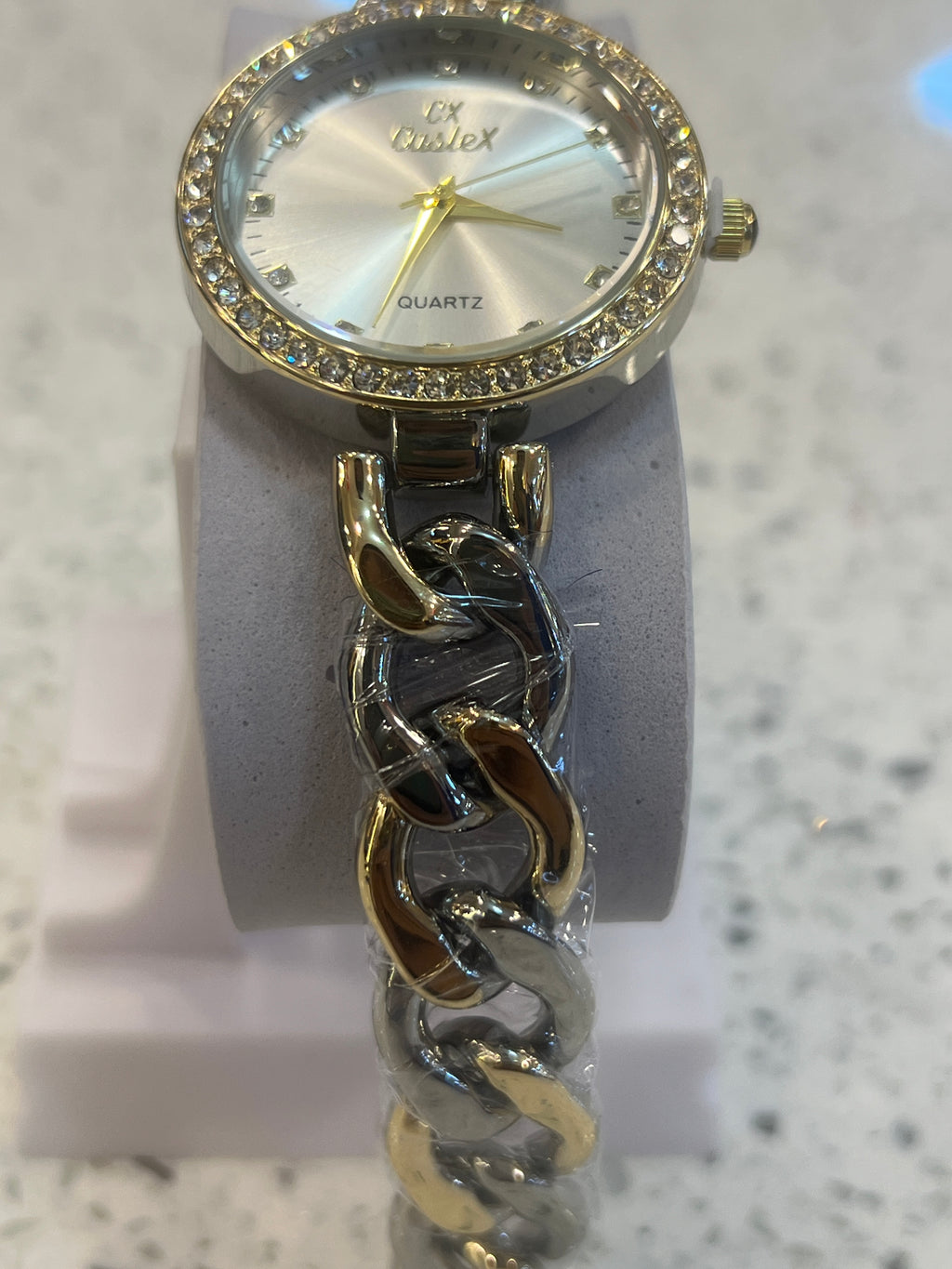 CX54 Caslex Chain Bracelet Ladies Watch