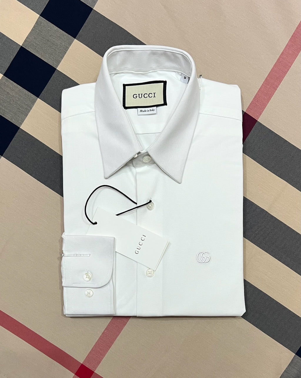 GCS Premium Solid Shirt White