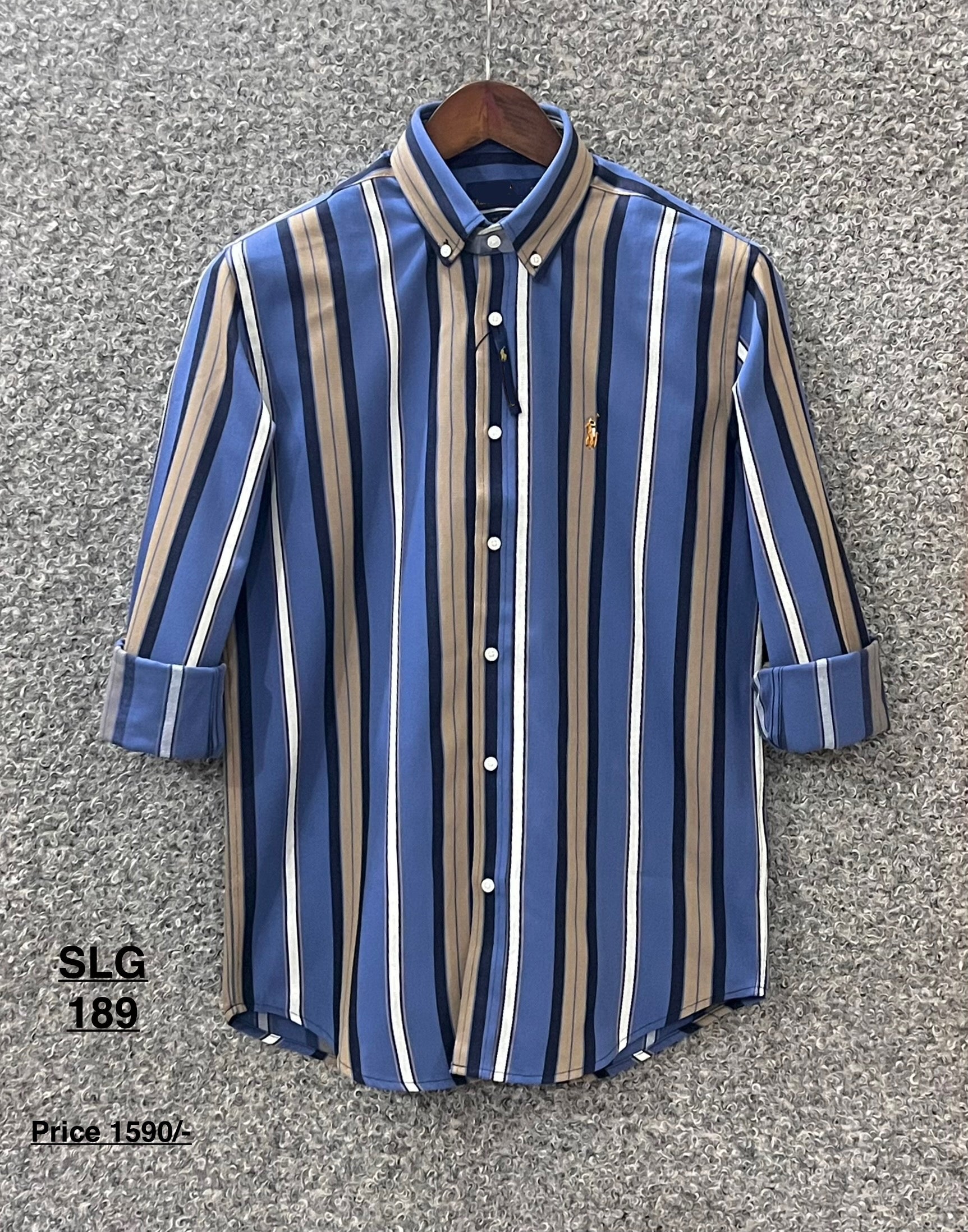 Premium Stripe Full Sleeve Shirt  RLST 435