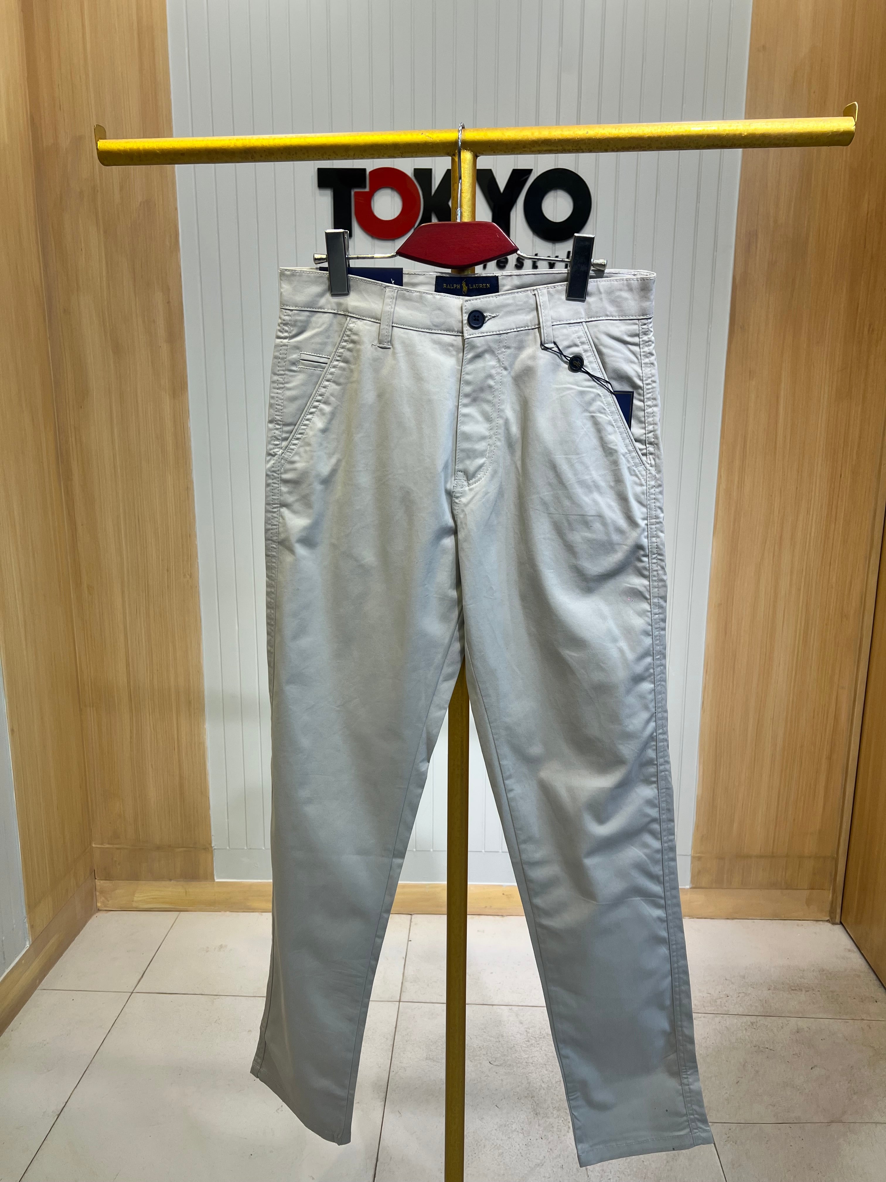RL Premium Chino Pant Light Grey-1116