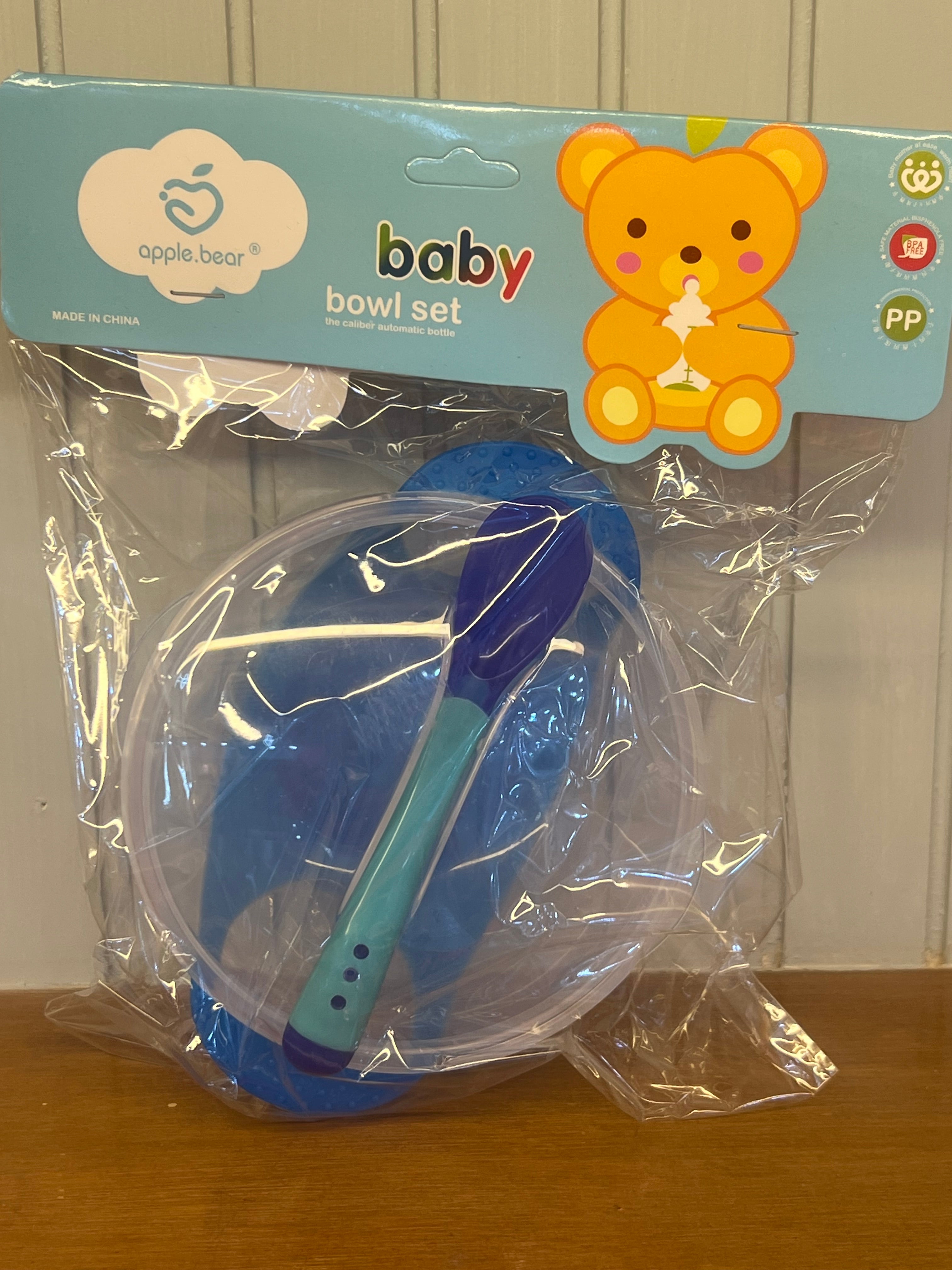 Applebear Baby Bowl Set with Spoon