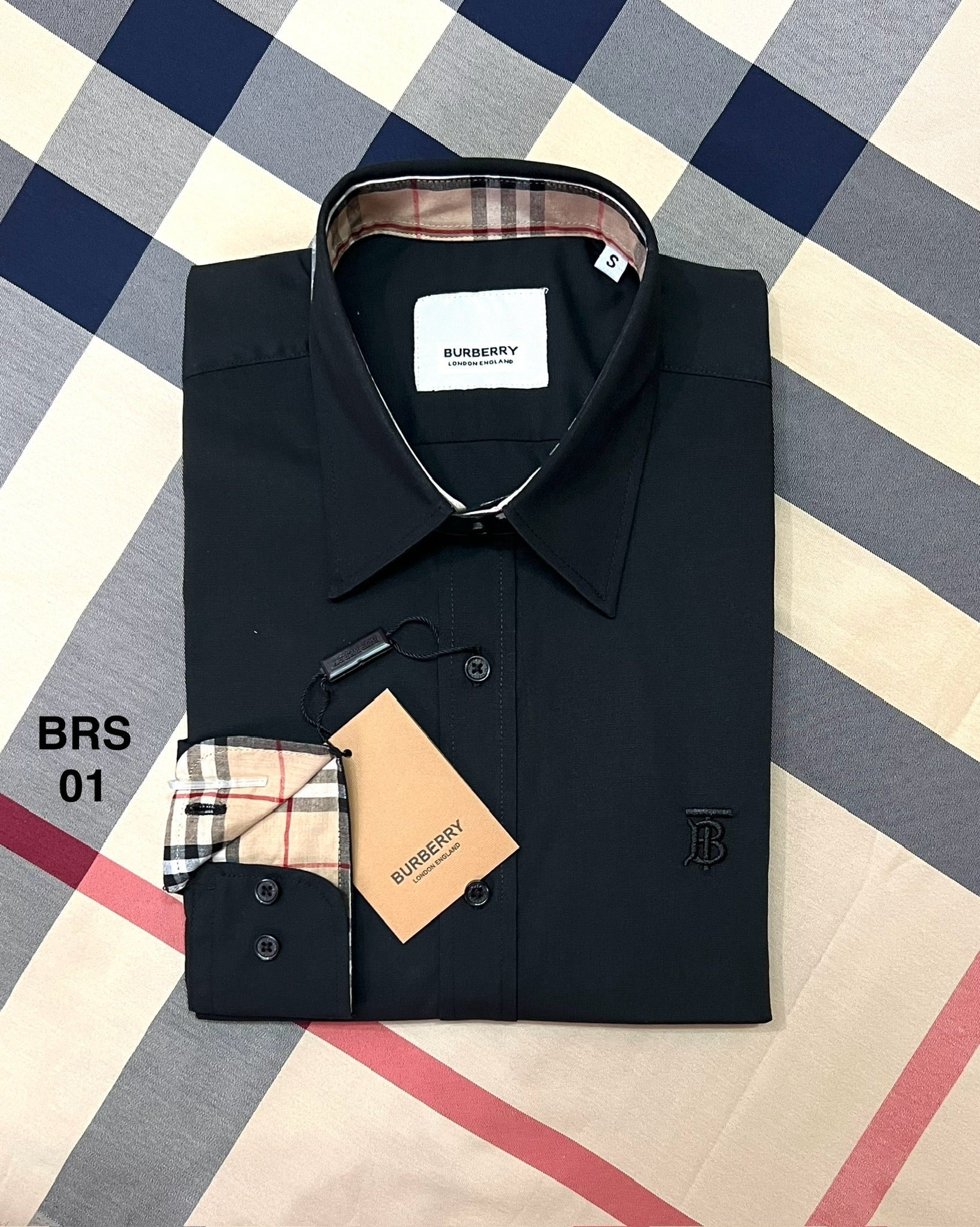 Signature Solid Shirt BRS BT Black 01