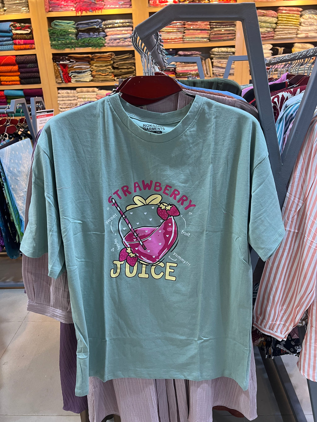 Premium Ladies Graphic T-Shirt LD109 — Mint Green