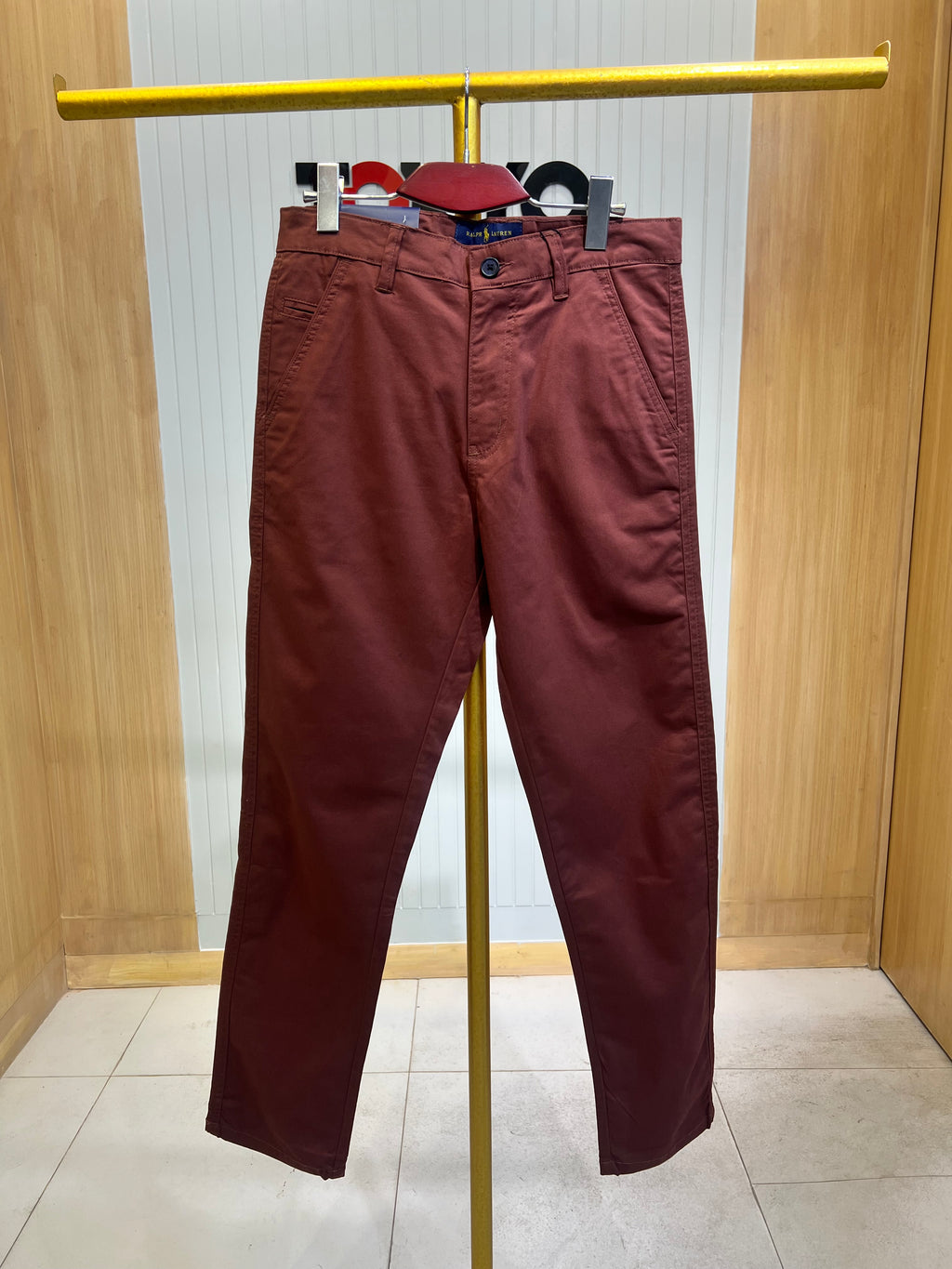 RL Premium Chino Pant Maroon-1118