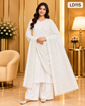 Premium Embroidered Ladies Dupatta-LD115