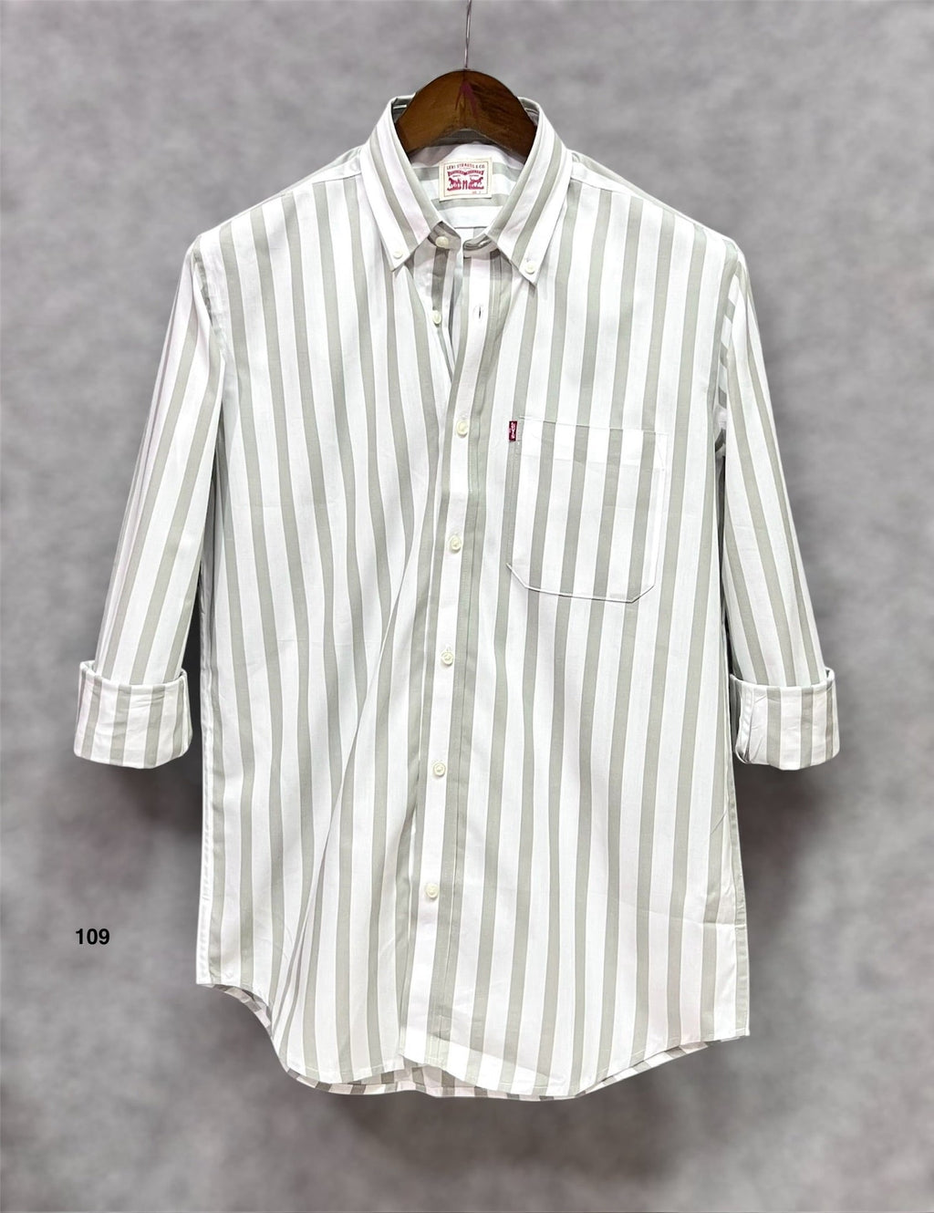 Premium Stripe Full Sleeve Shirt LVST 109