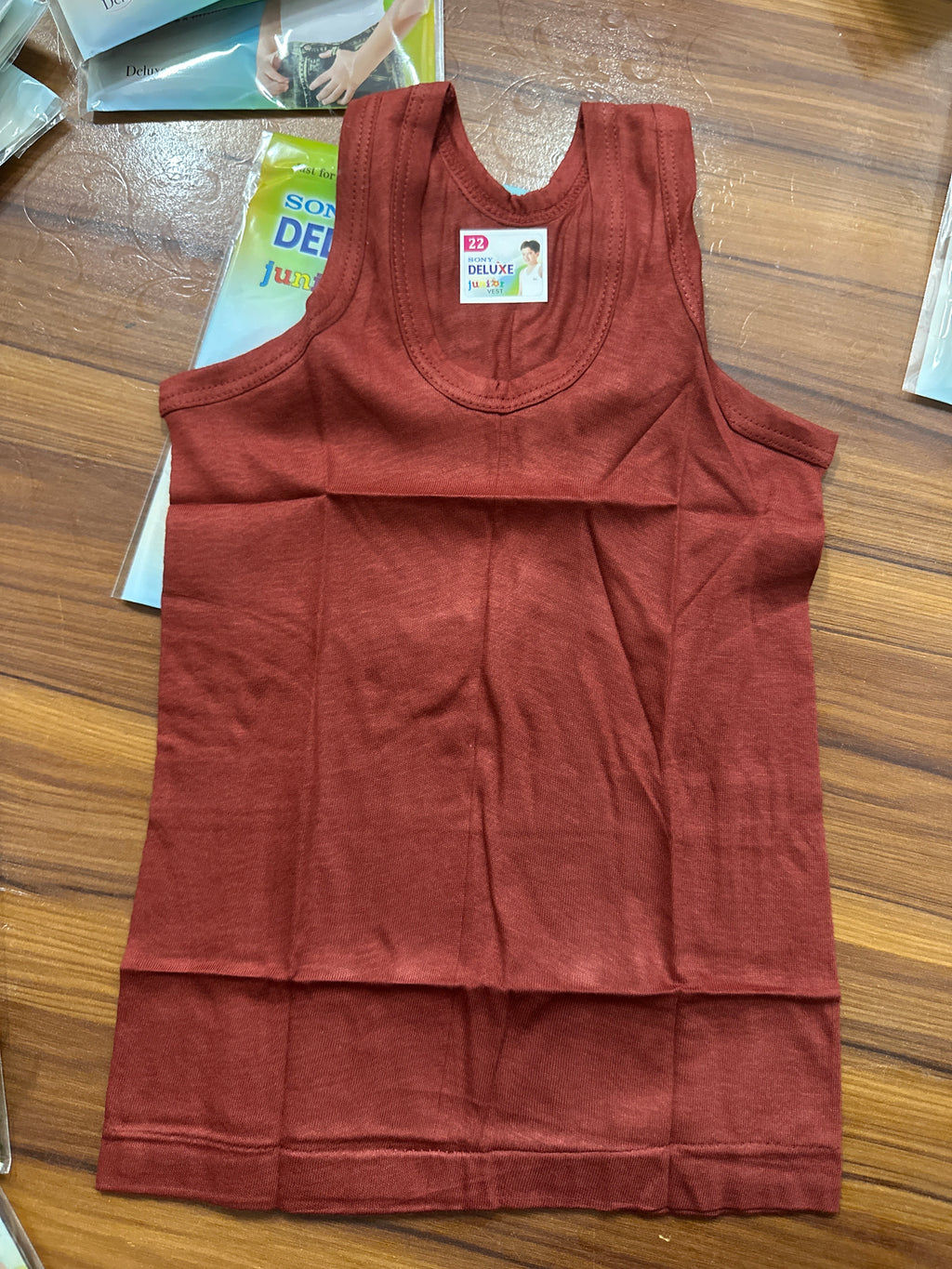 Baby Cotton Sleeveless Vest sd101