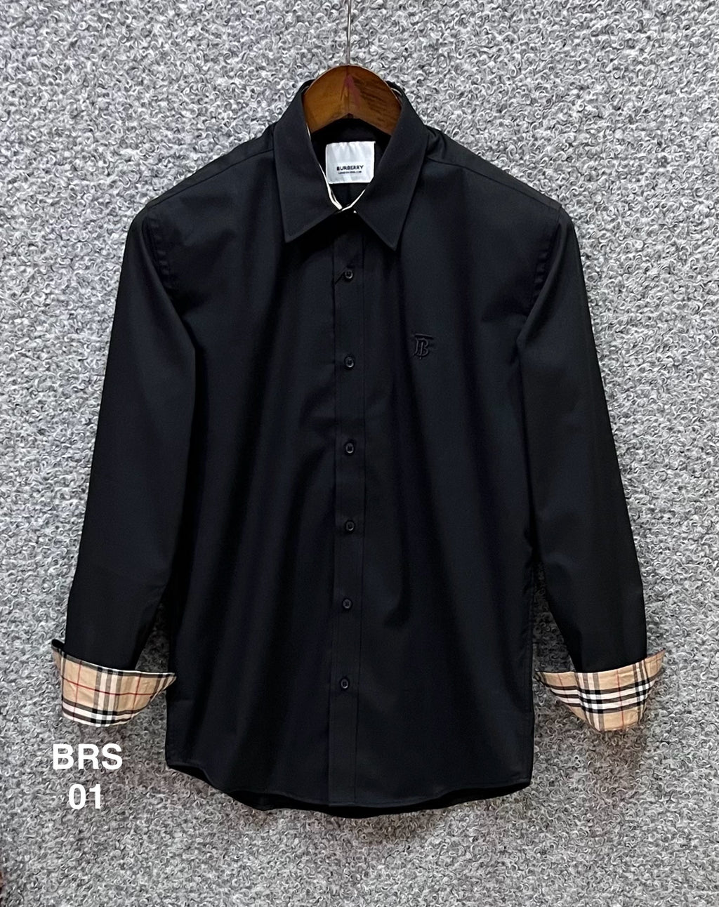 Signature Solid Shirt BRS BT BLack-9