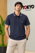 GATSBY Mens Polo T-shirt New Inextenso Navy  988
