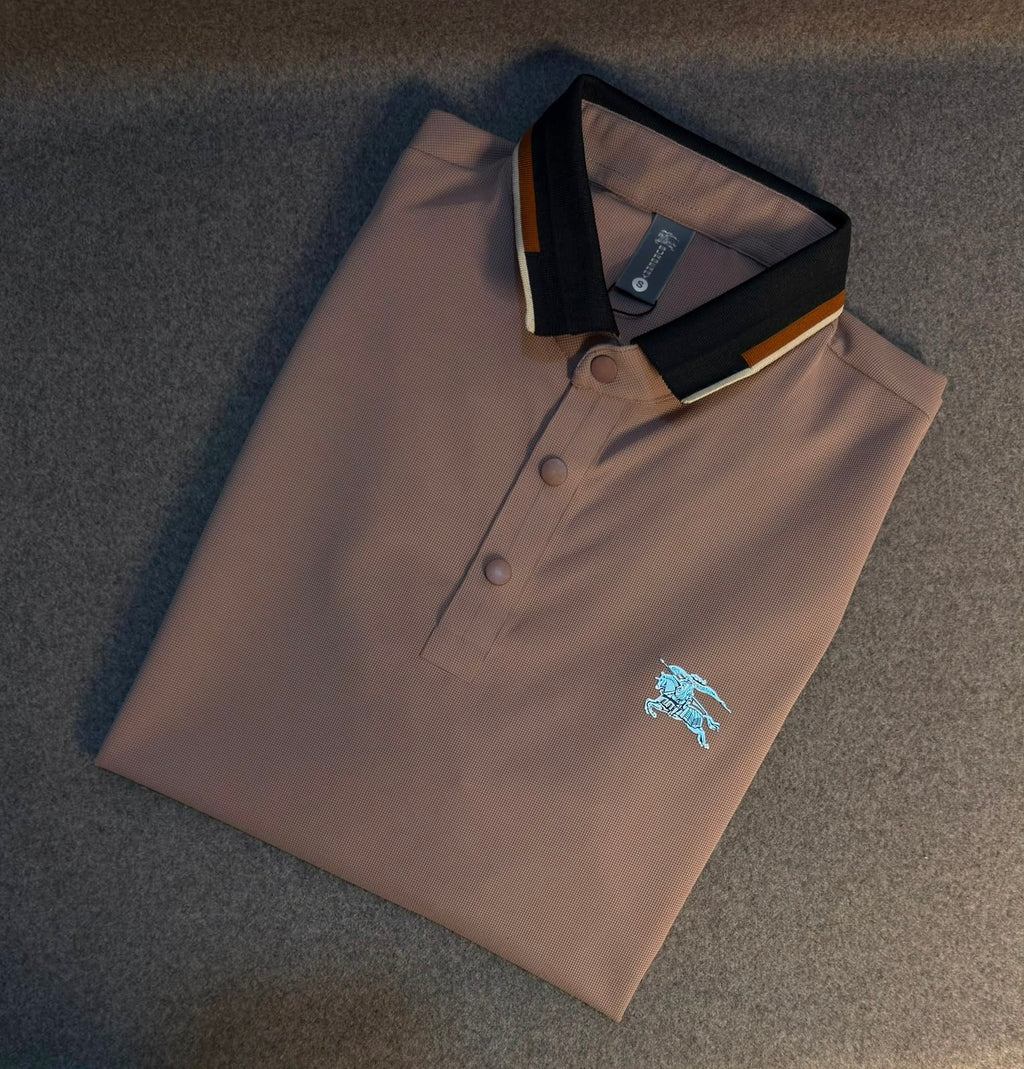 Premium Peach Luxury Finish Polo Tshirt BRPL Misty