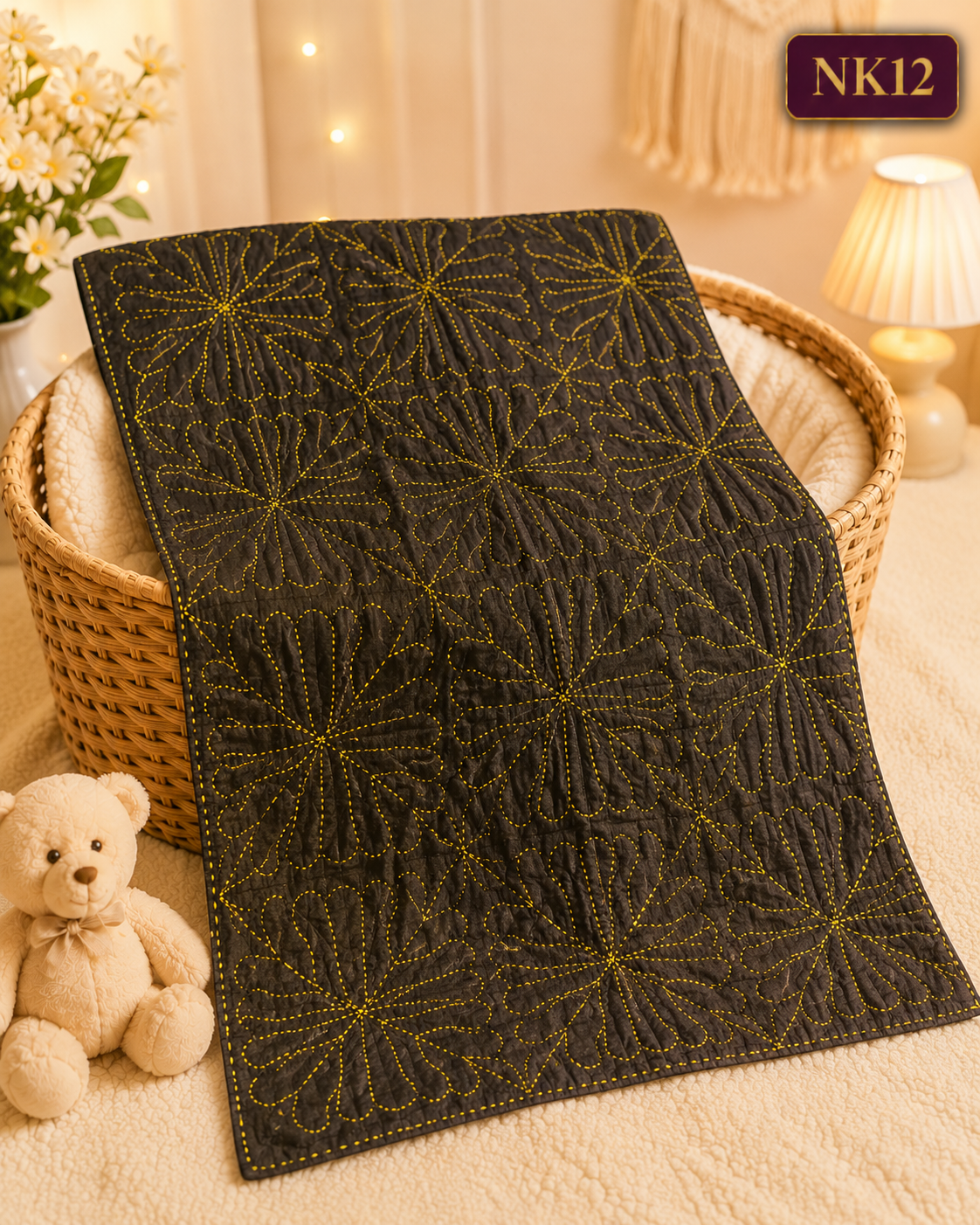 Premium Hand Quilted Baby Nakshi Kantha-NK12