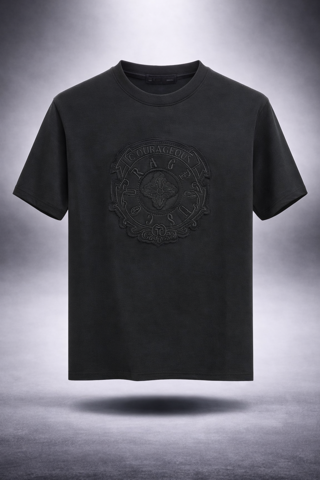 Men's Premium Drop-Shoulder T-Shirt  – White Design 998
