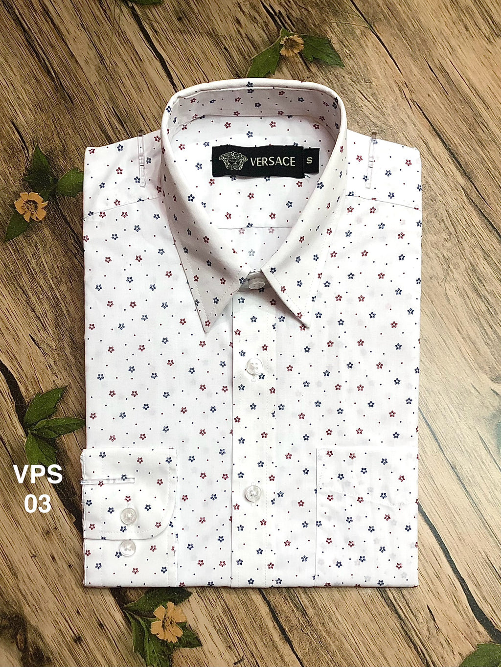 Premium Micro Printed Cotton Shirt VRSCP 103