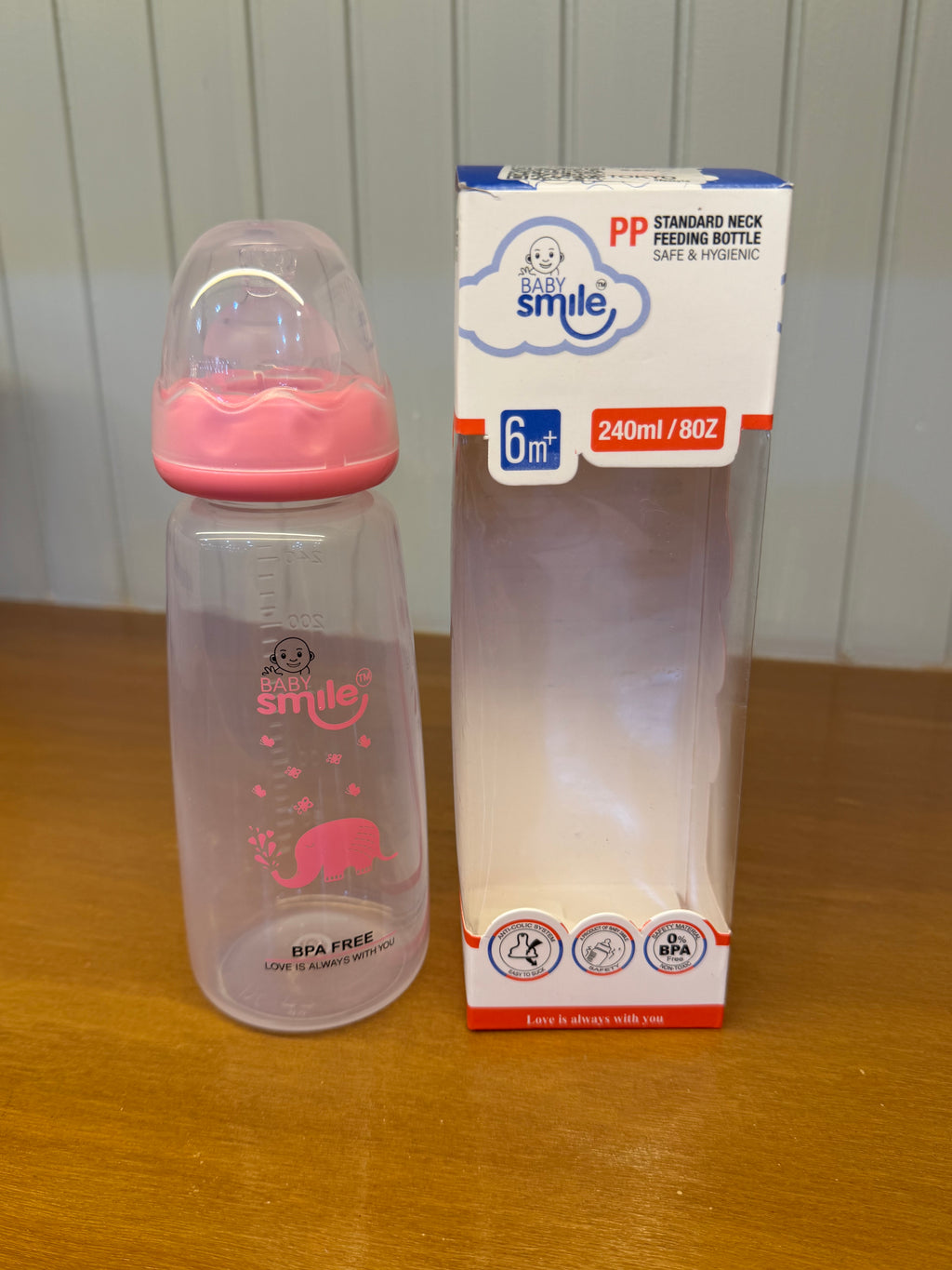 Baby Smile Feeding Bottle 240ml/8oz-C1008