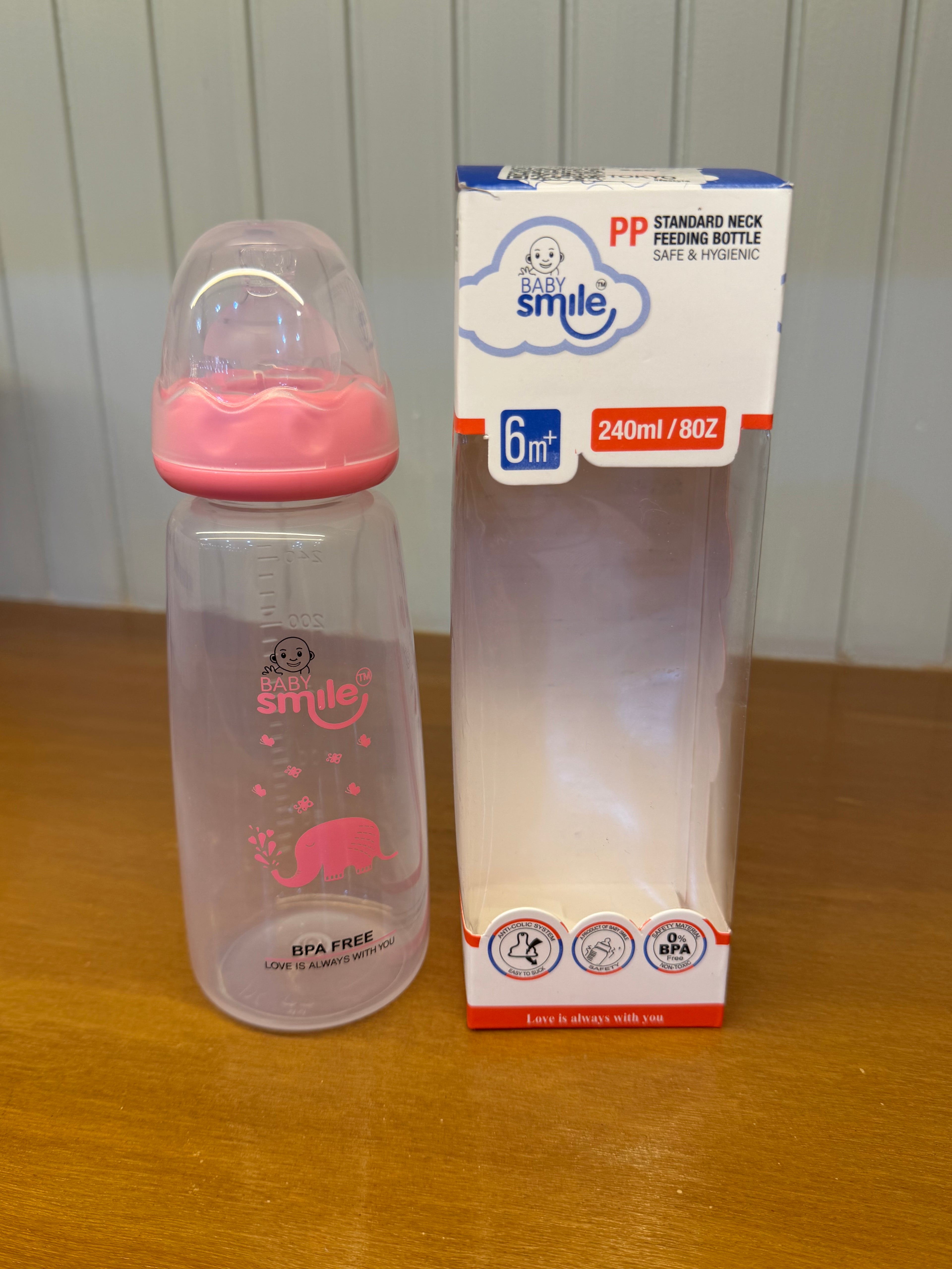 Baby Smile Feeding Bottle 240ml/8oz-C1008