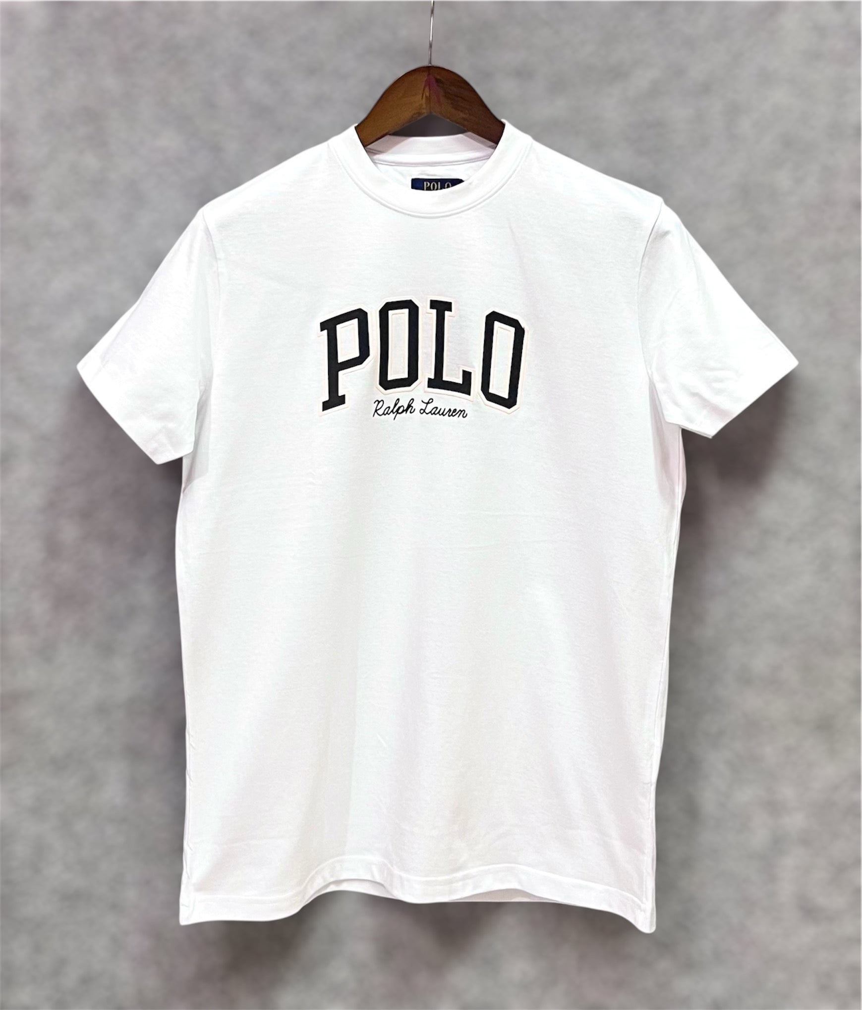Premium Print Tshirt PoLo RLPPT White .