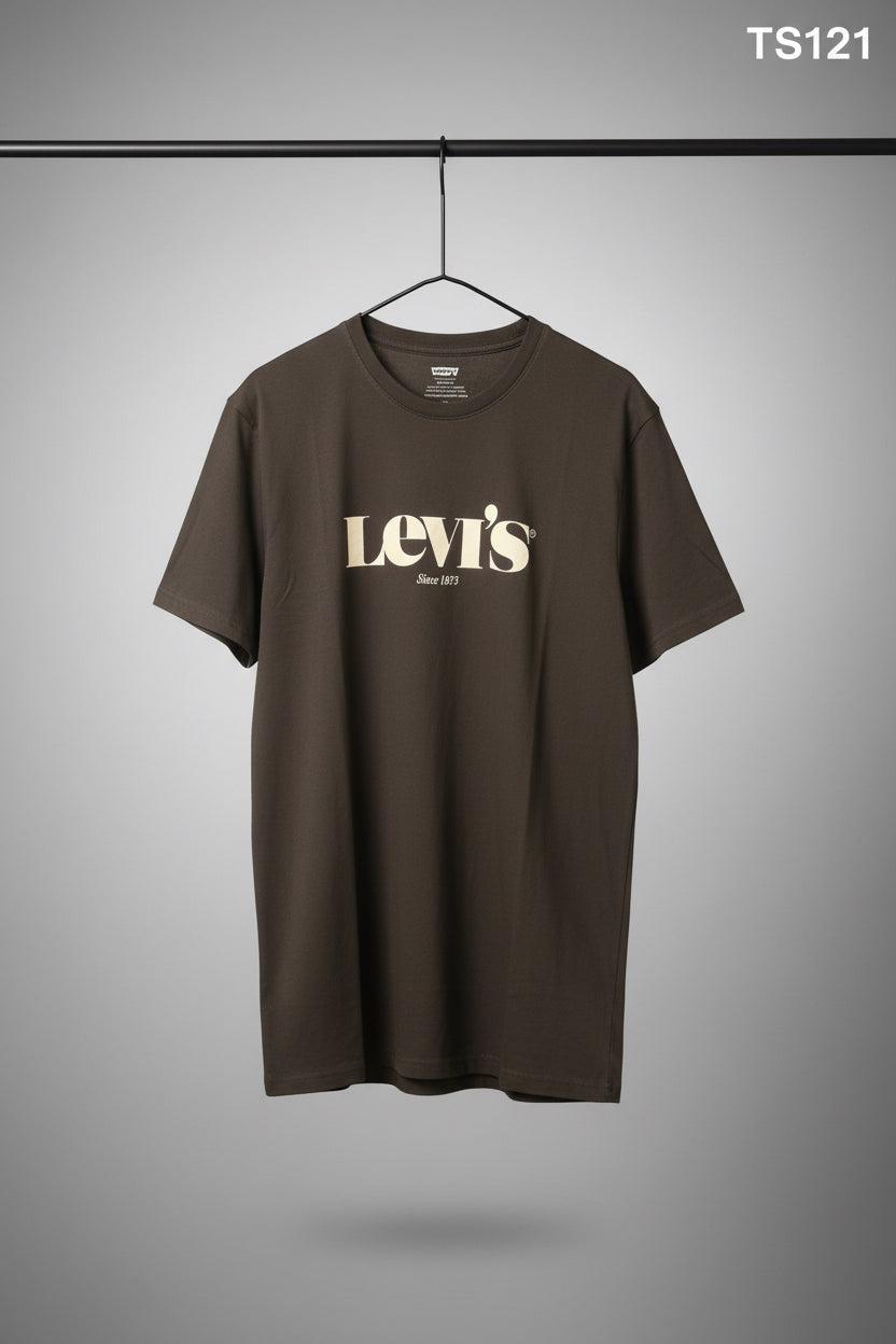 Logo Printed Premium T-Shirt Black TS121