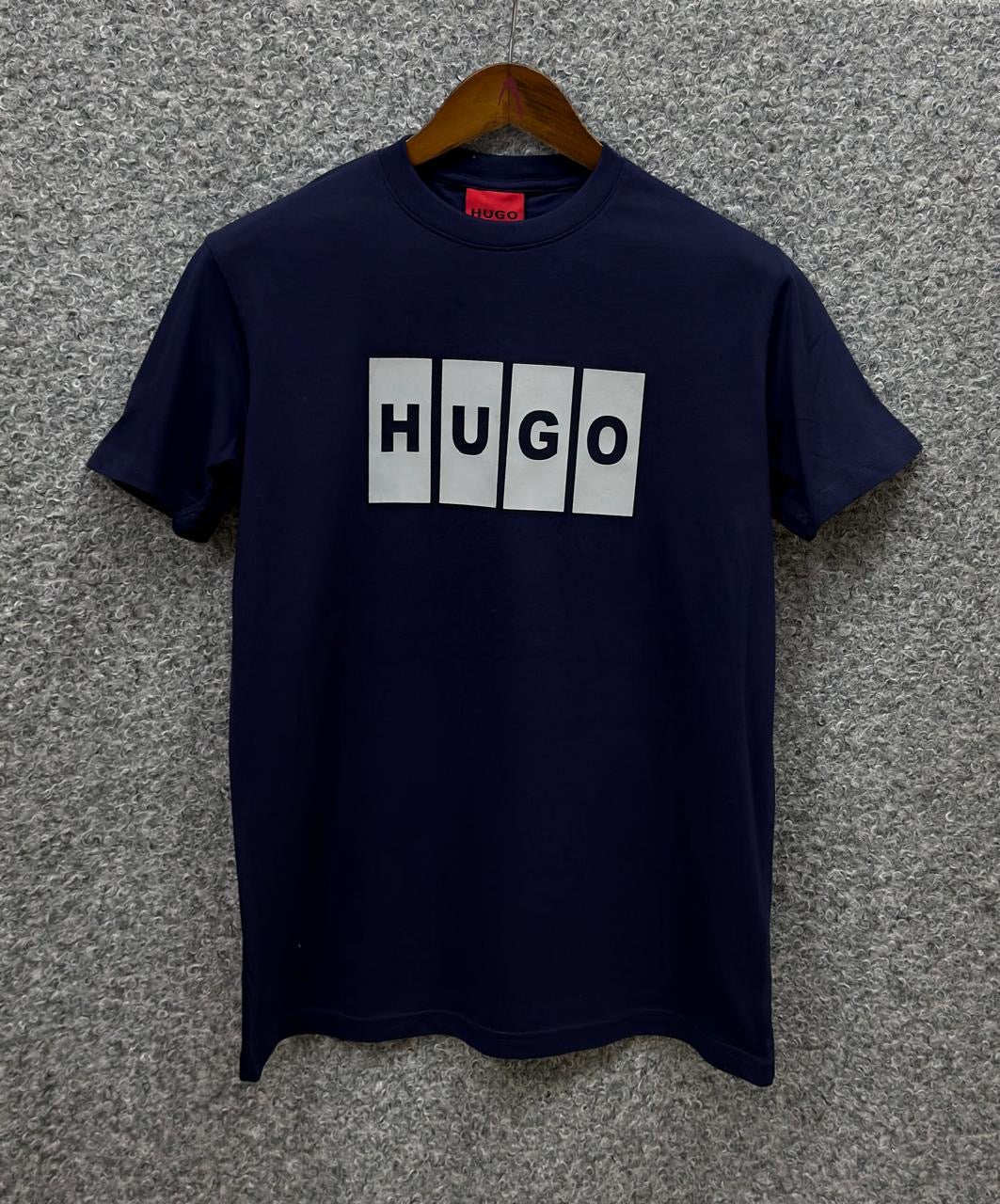 Premium Big Print Tshirt HBCPT Navy .