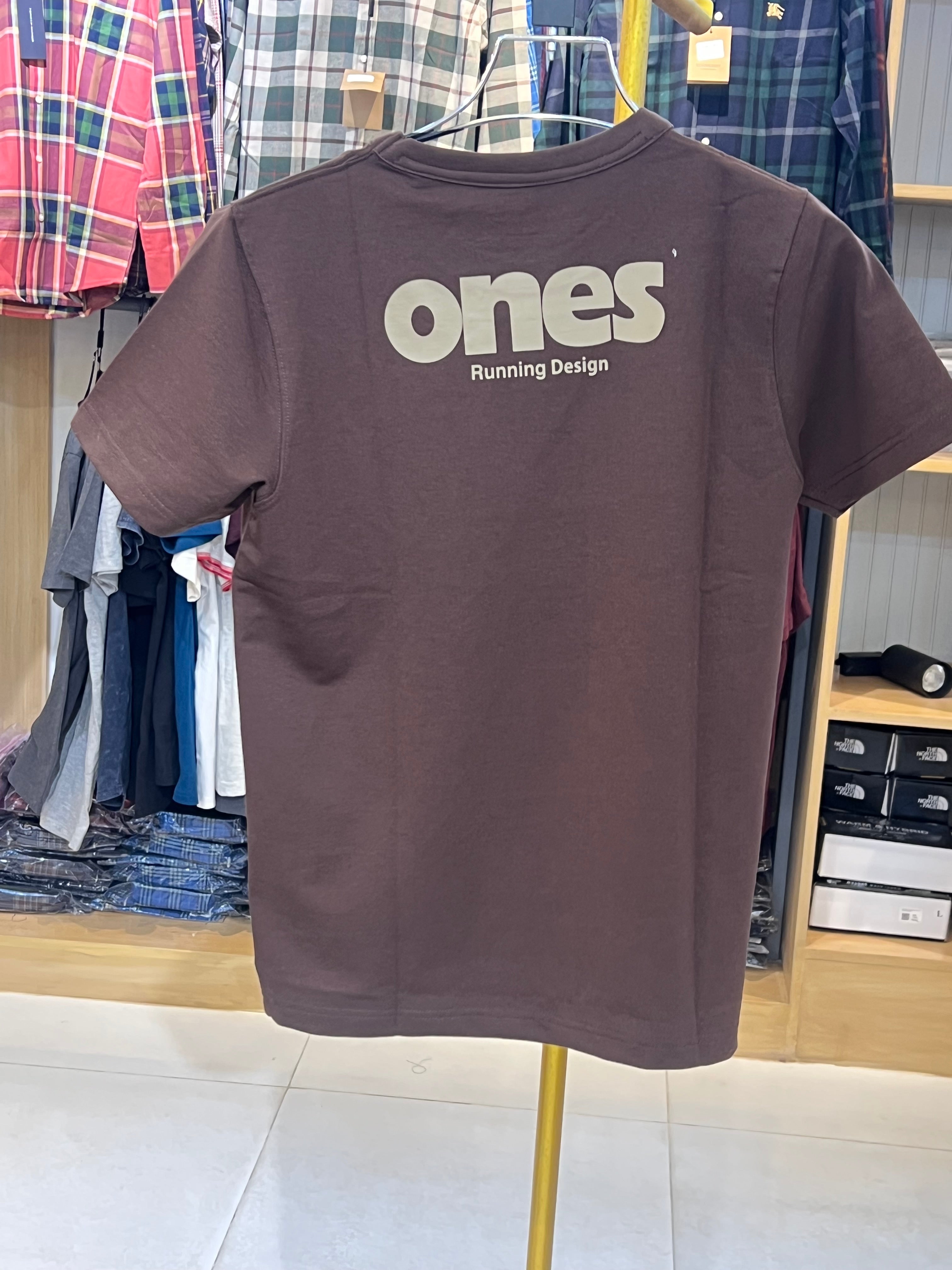 Gatsby Typography Printed T-Shirt for Men – Premium Cotton Regular Fit - 1425 C- COFFIE