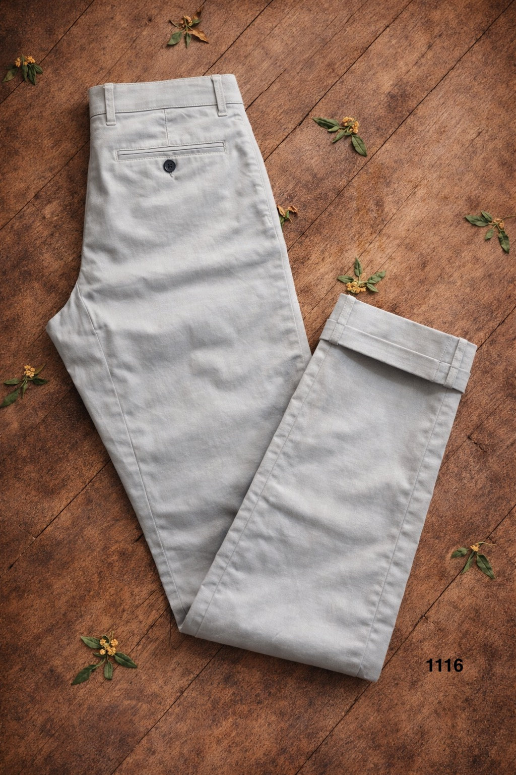 RL Premium Chino Pant Light Grey-1116