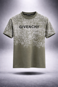 Men's Premium Drop-Shoulder T-Shirt  – Biscuit,Black Ash Panel Design 995