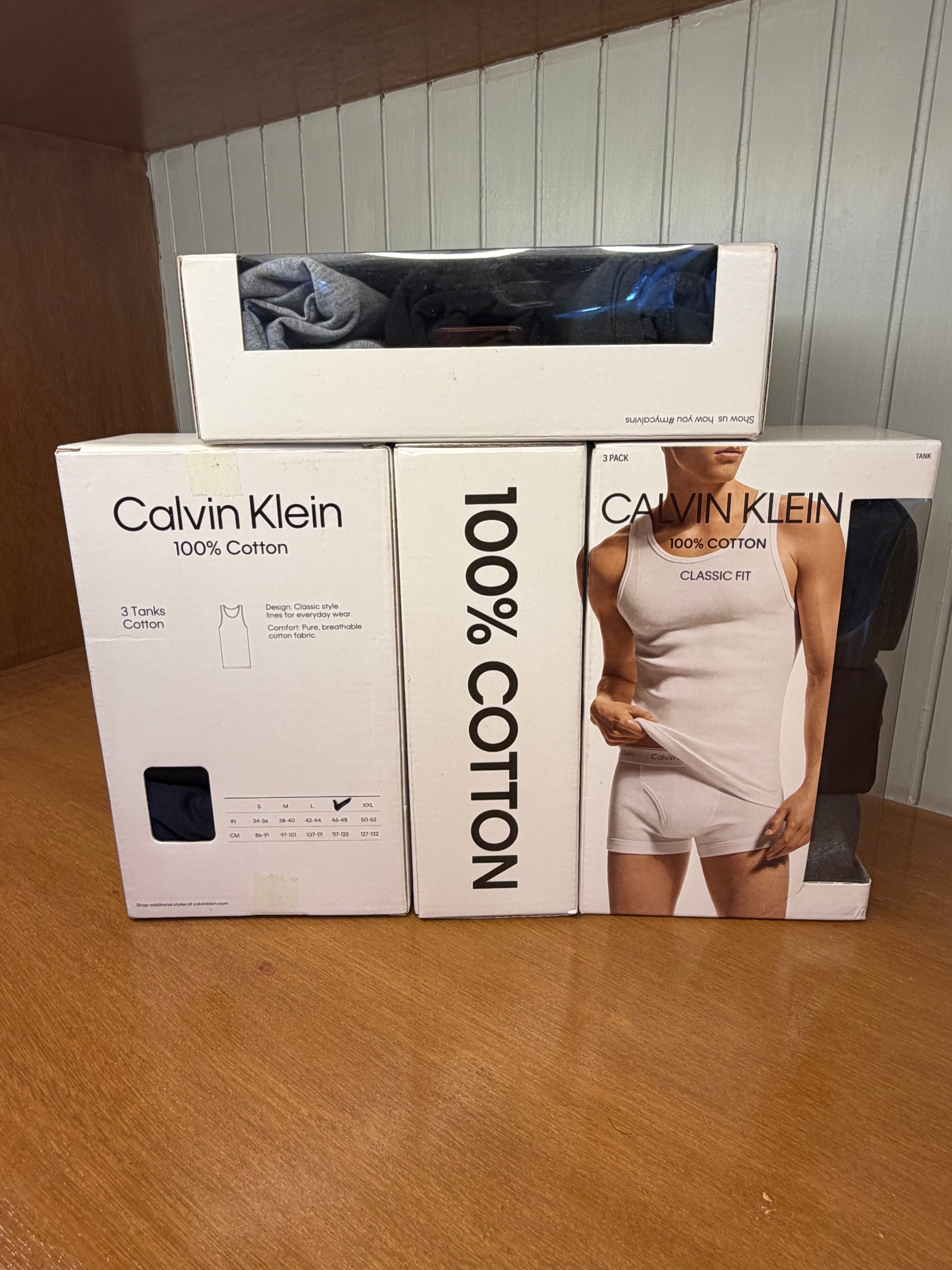 Men's 3-Pack Cotton Tank Tops – Classic Fit