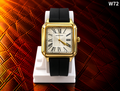 Men's Premium Square Dial Roman Numeral Analog Watch – W72