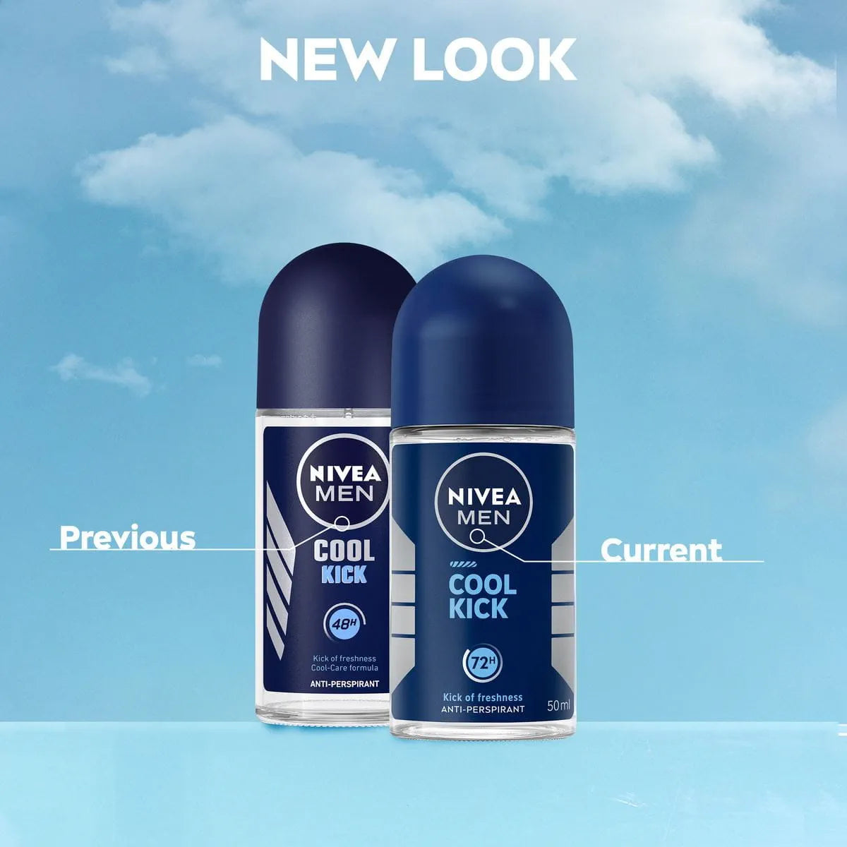 NIVEA Roll-On – Multiple Variants (Men & Women)