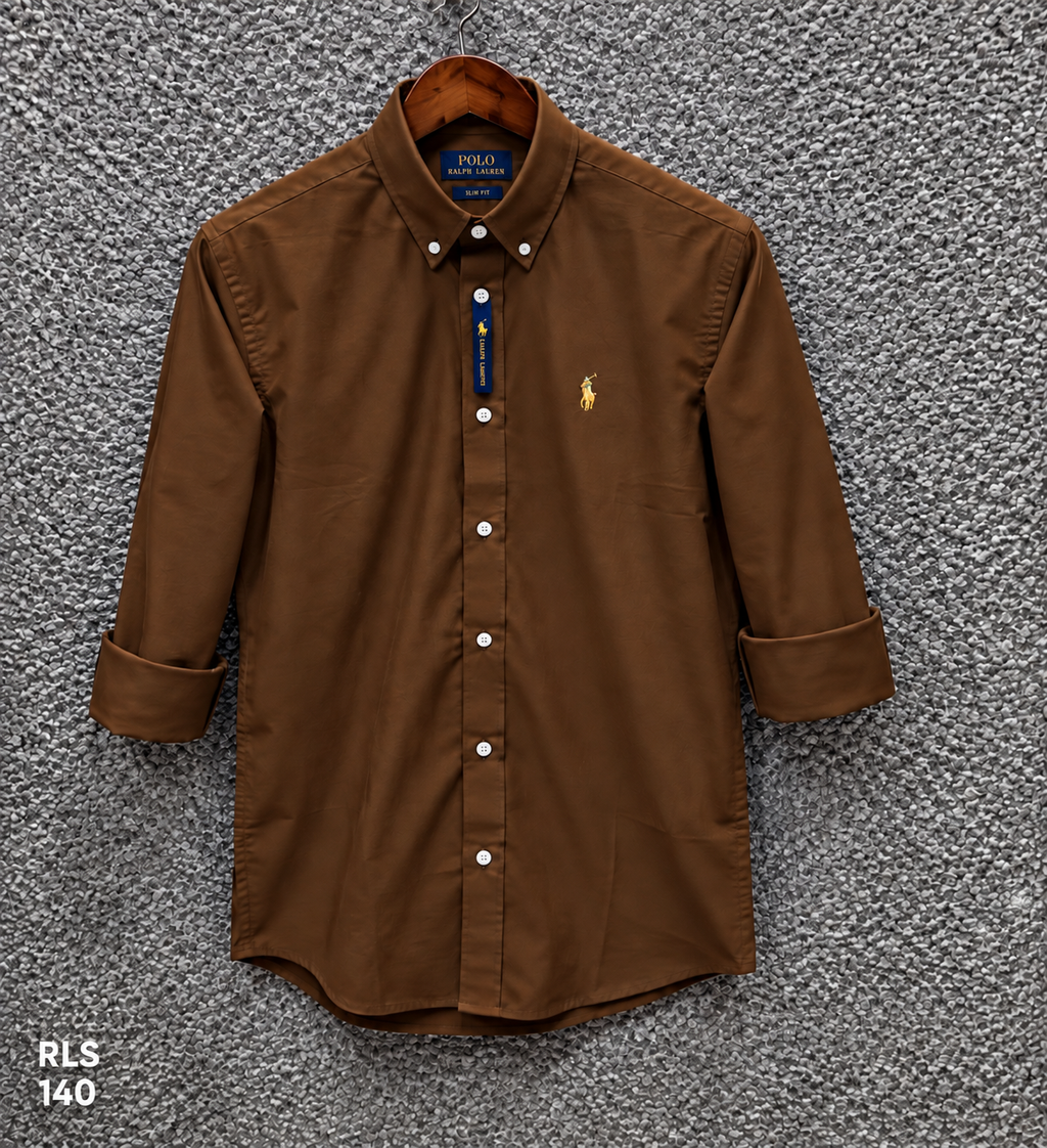 Premium Solid Oxford Cotton Shirt RLS 140