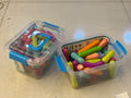 Colorful Magnetic Building Blocks Set (Storage Box Included)