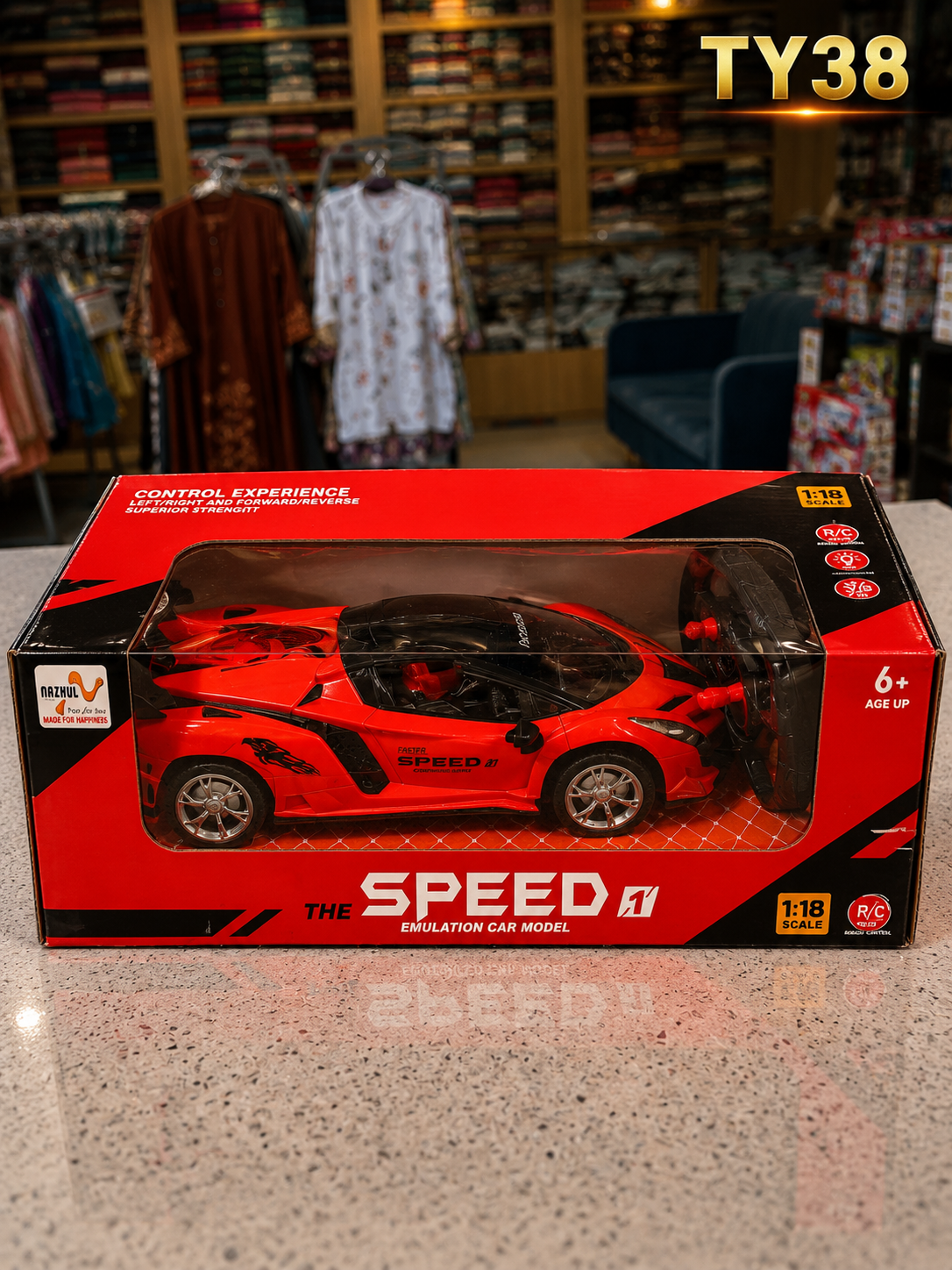 1:18 Scale Remote Control Sports Car – TY38