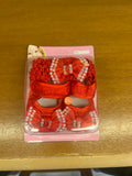 Fancy Baby Girl Shoes with Pearl Bow & Matching Headband Set