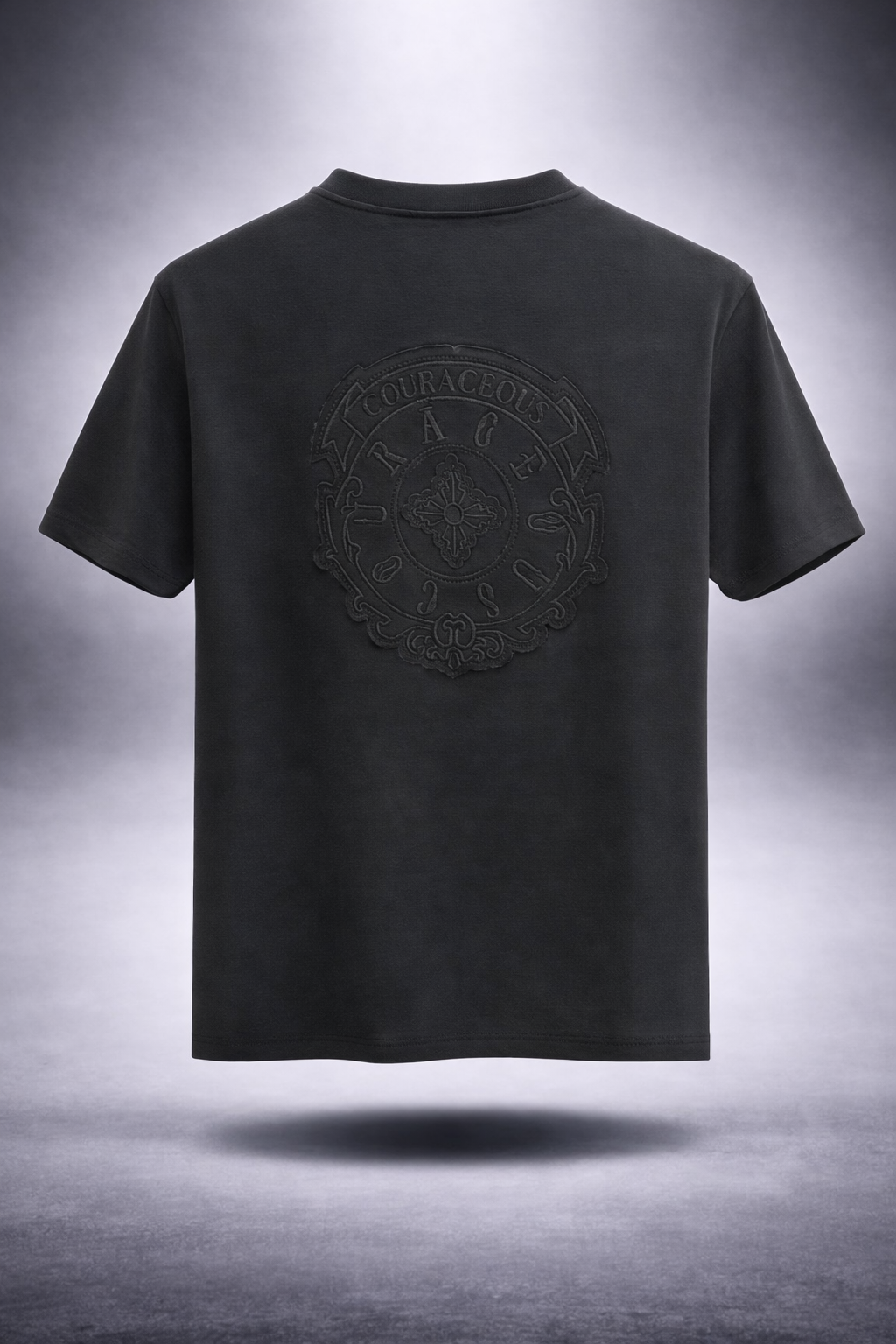 Men's Premium Drop-Shoulder T-Shirt  – White Design 998