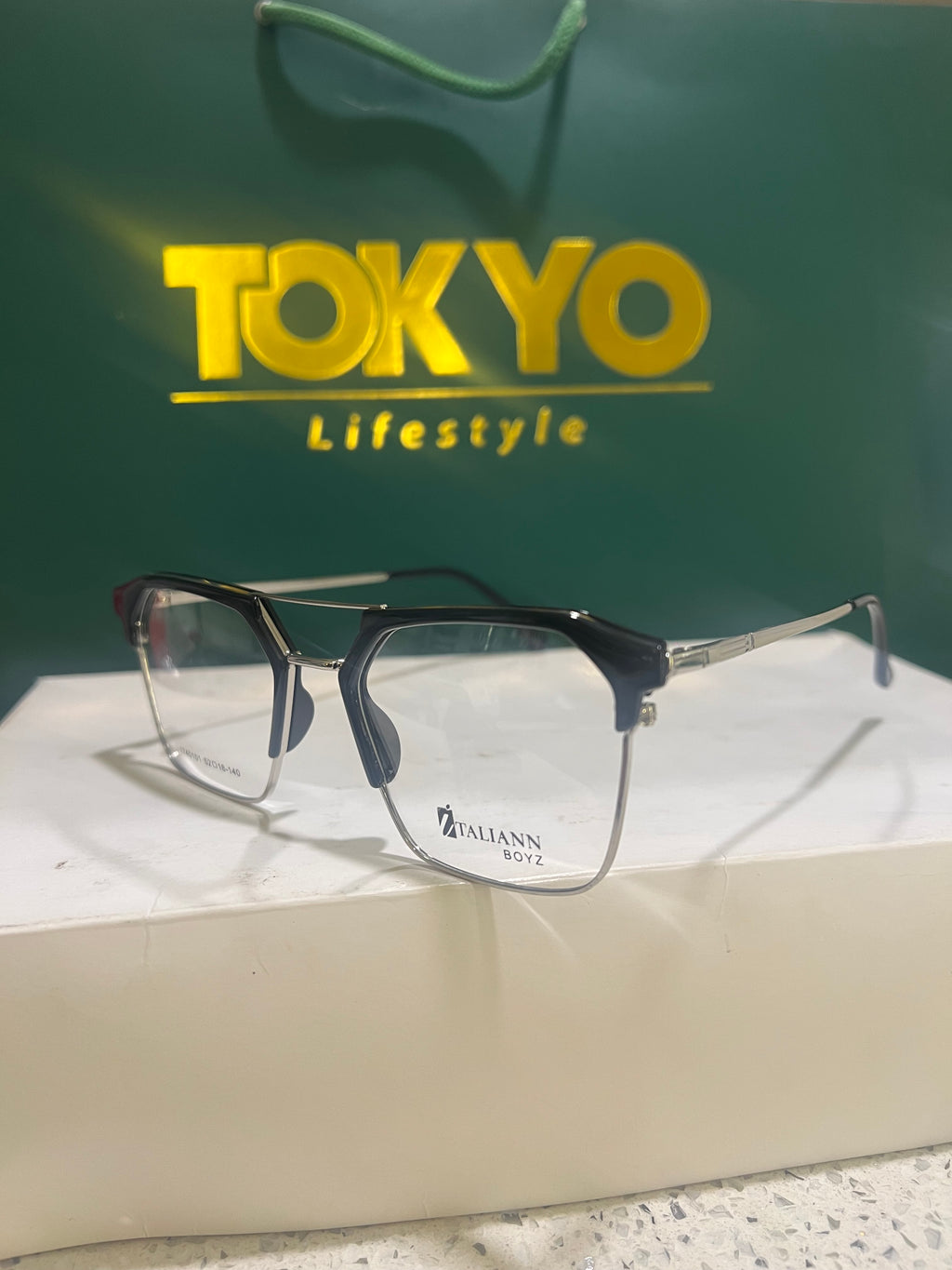 Premium Browline Square Optical Eyeglasses – SG84
