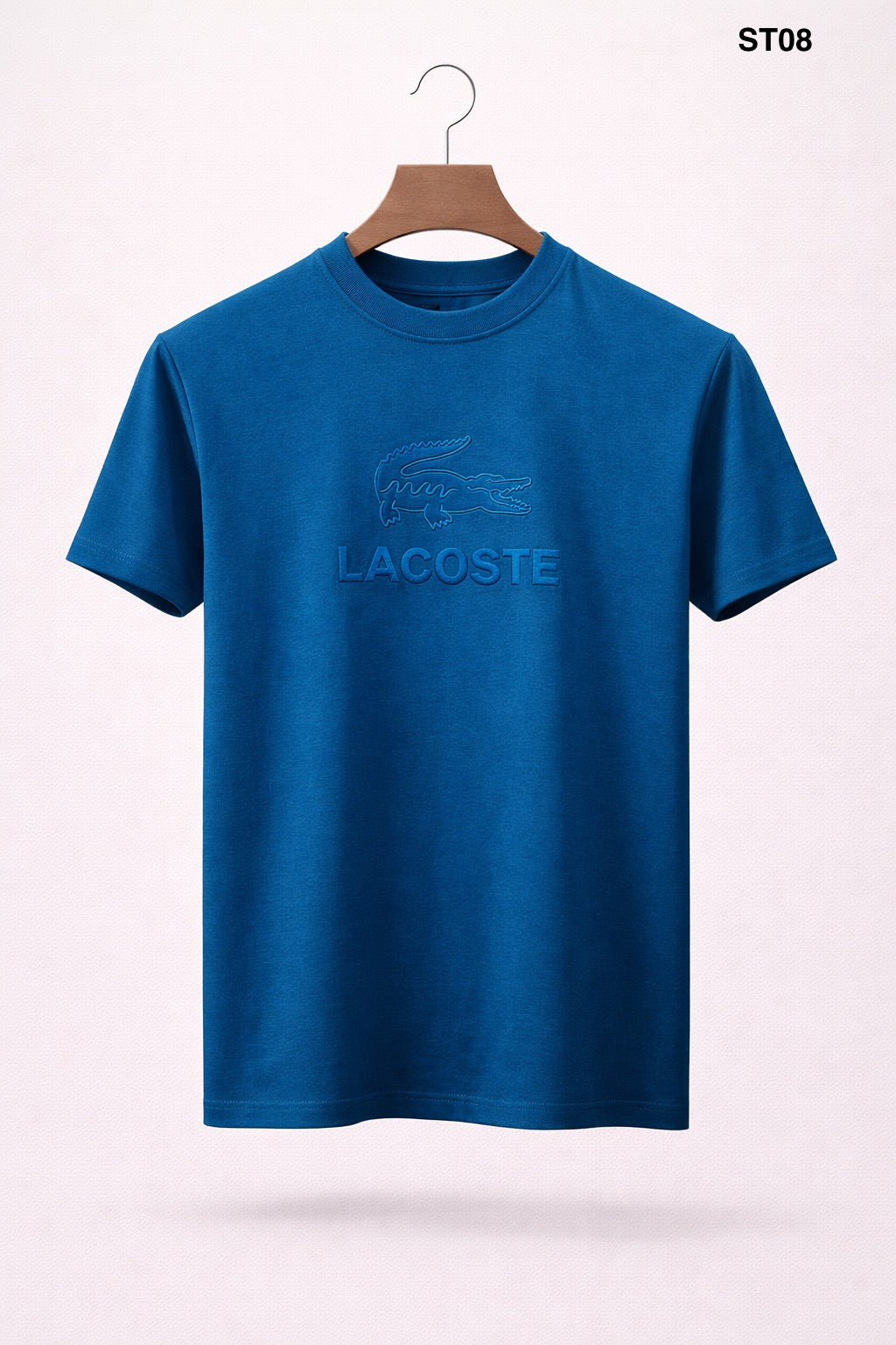 Signature Logo Style T-Shirt – Petrol Blue ST08