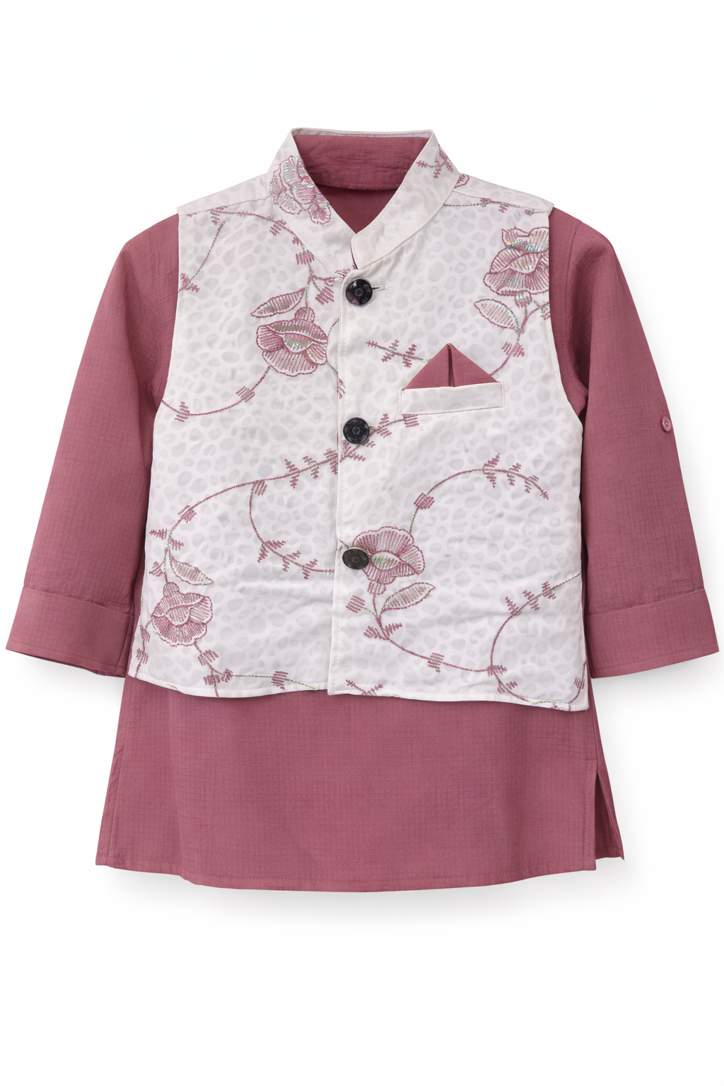 Boys Premium Embroidered Ethnic Panjabi Set (Top & Pajama). 219
