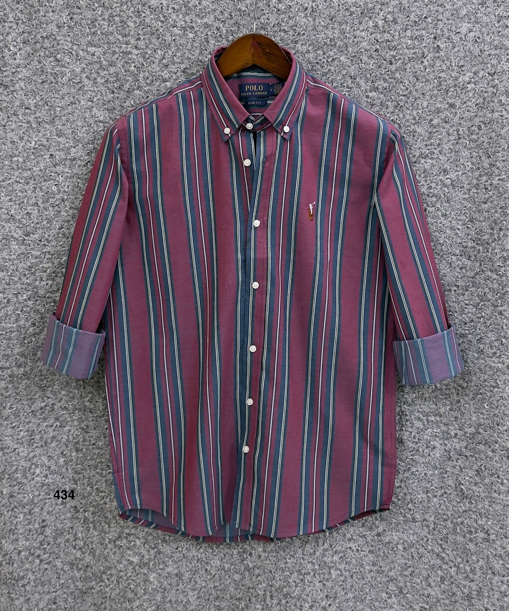 Premium Stripe Full Sleeve Shirt  RLST 434