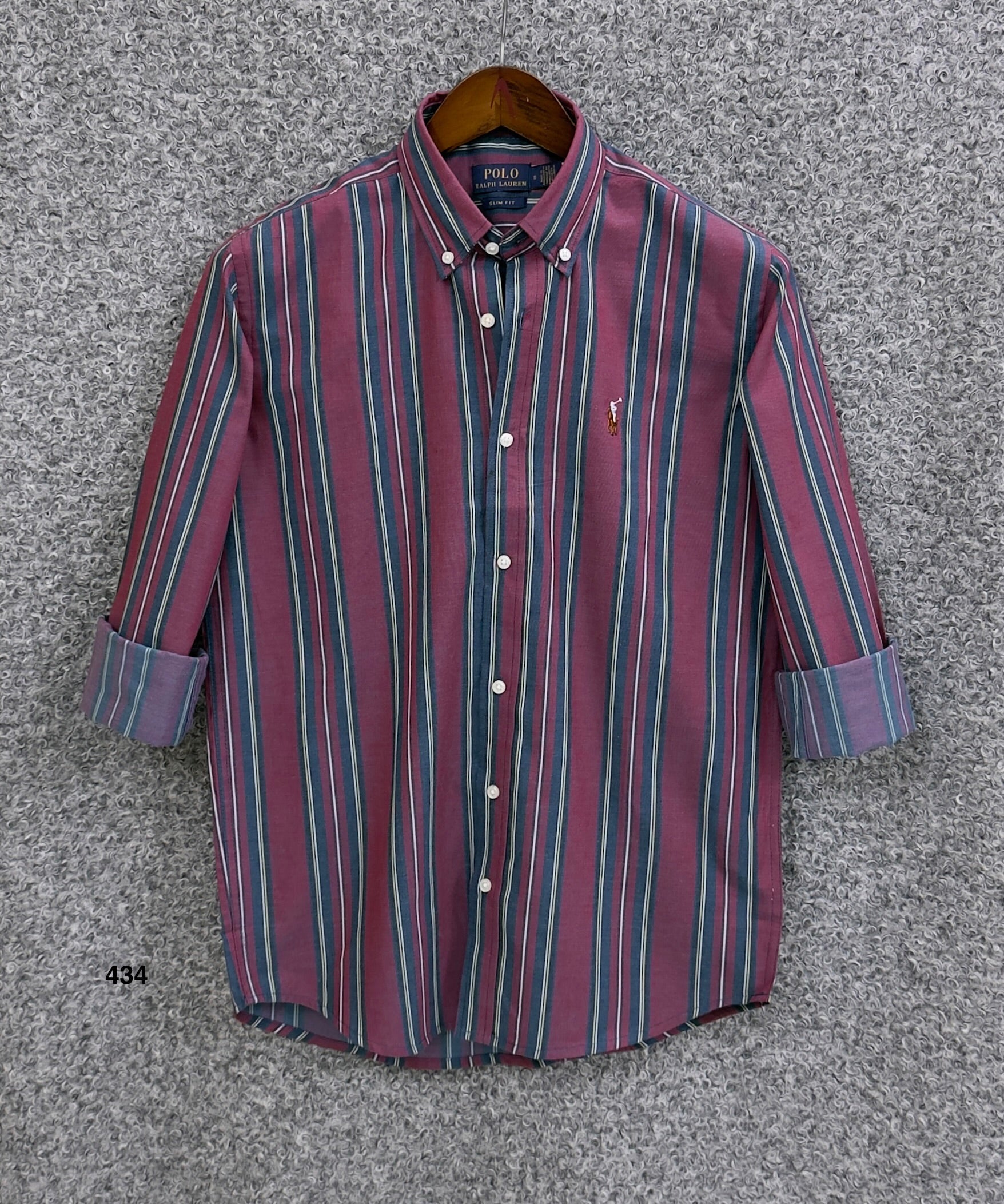 Premium Stripe Full Sleeve Shirt  RLST 434